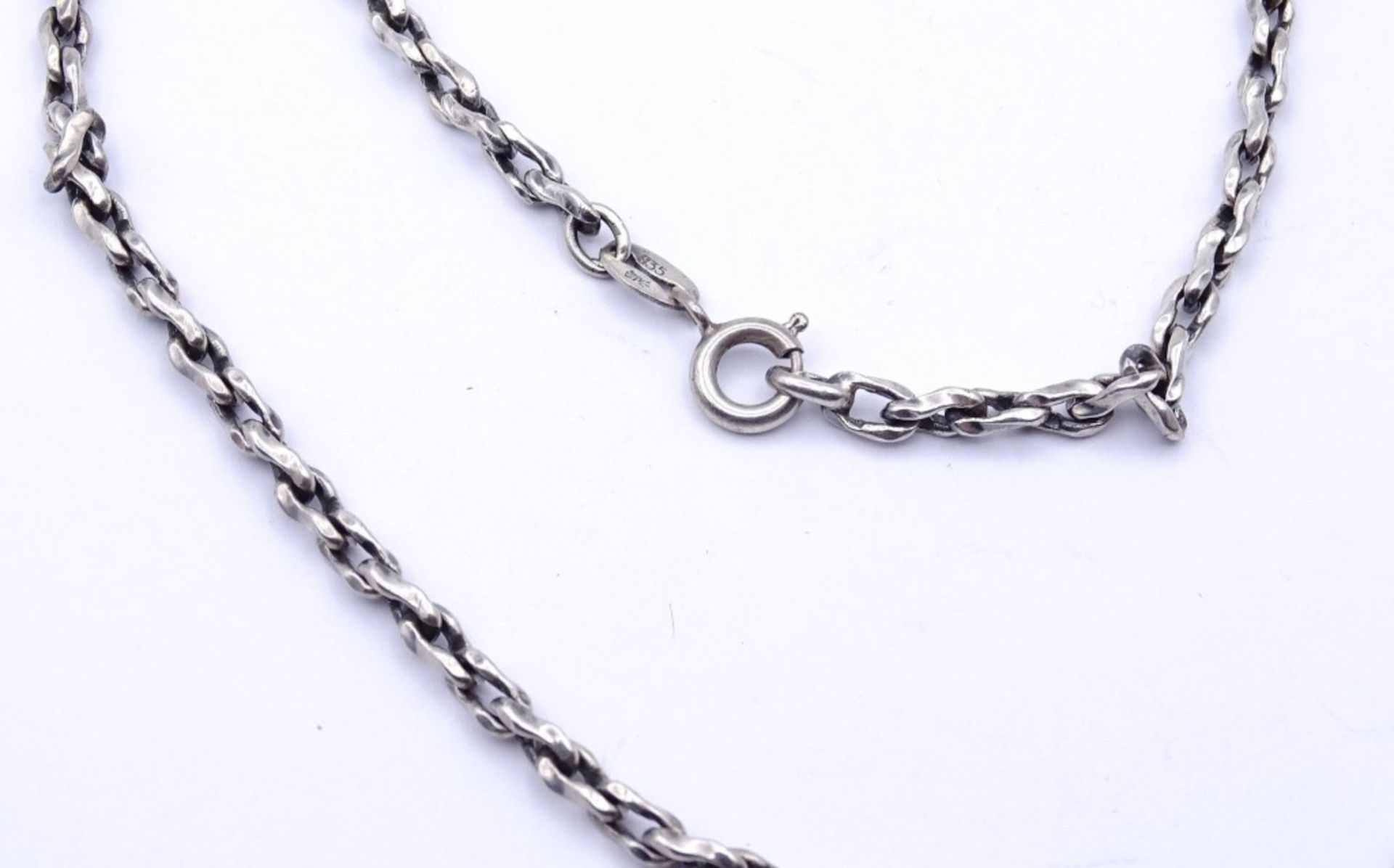 835er Silber Halskette L- 68cm, 21,4gr. - Bild 3 aus 3