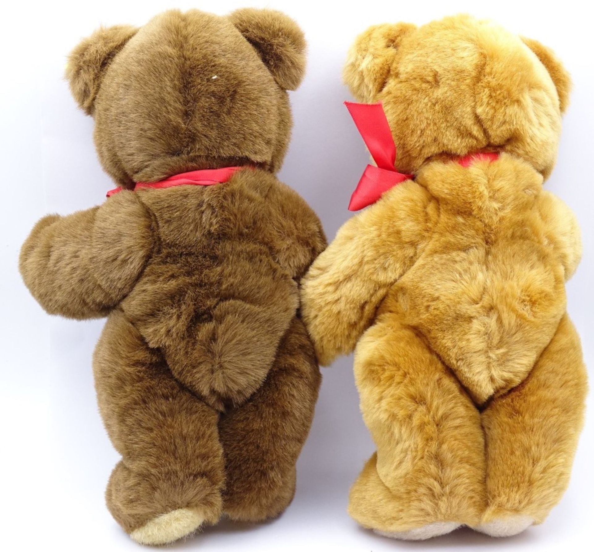 Zwei "Steiff" Teddys,unbespielt,H- 25cm, 1x Knopf, 1x Knopf und Fahne - Bild 4 aus 4