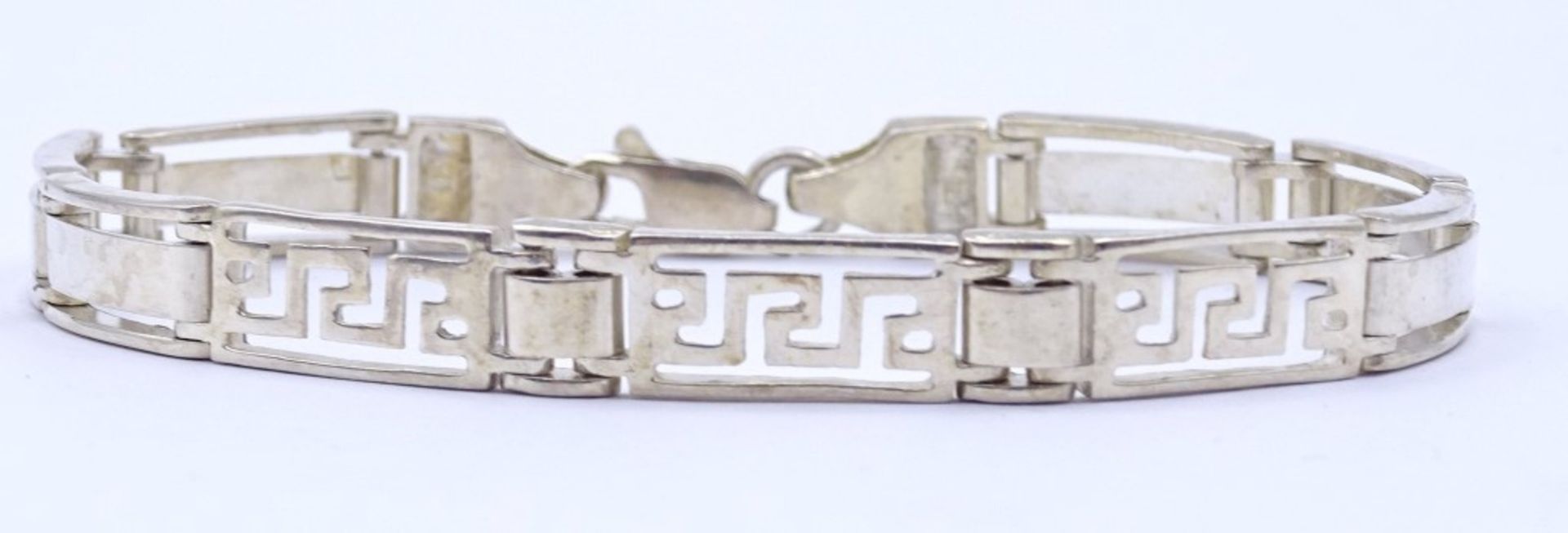 Armband Sterling Silber 0.925 L- 21cm, B- 8,5mm, 18,5gr.