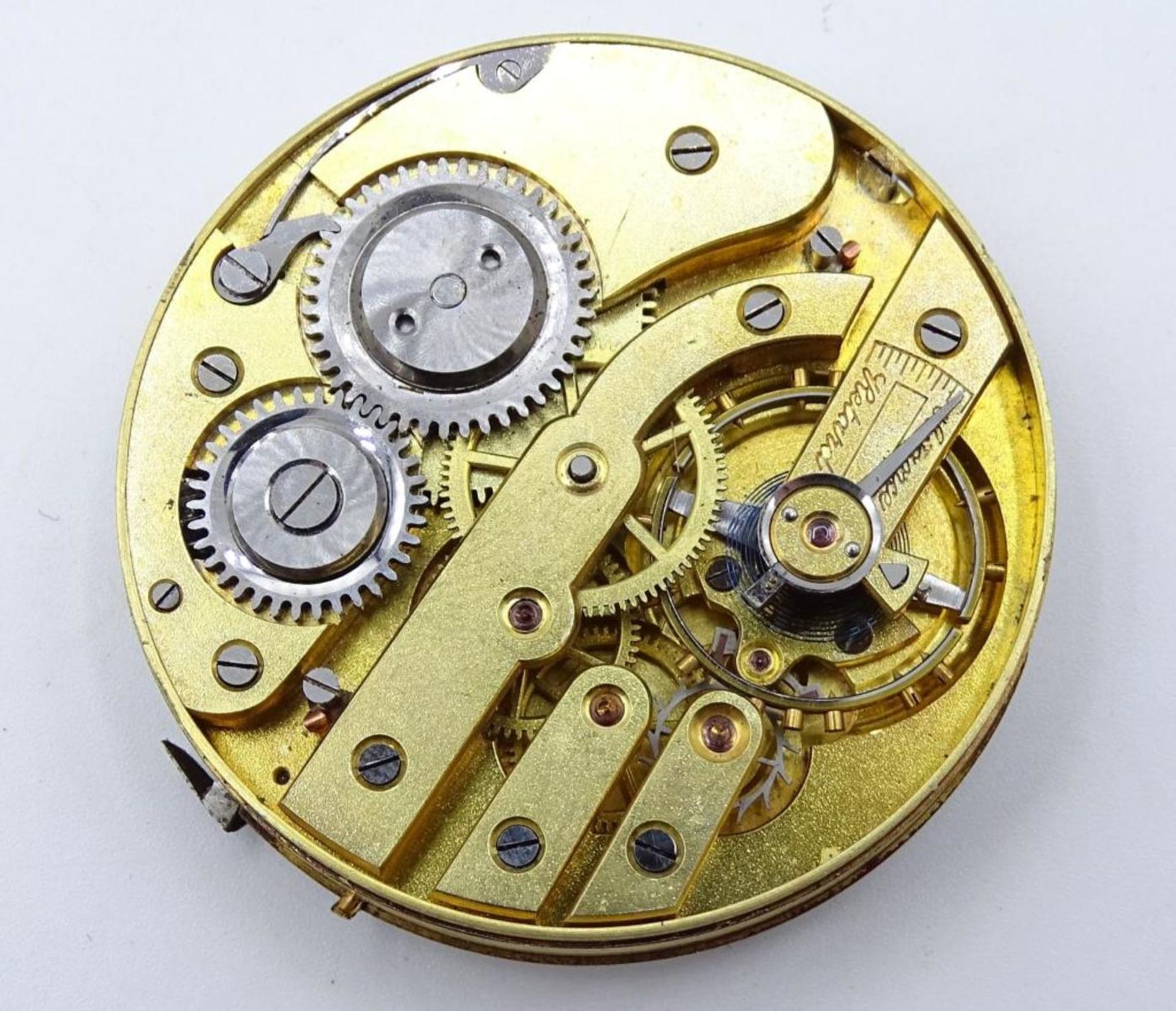 Uhrenwerk "Union Hologére"d-4,2cm - Bild 2 aus 2