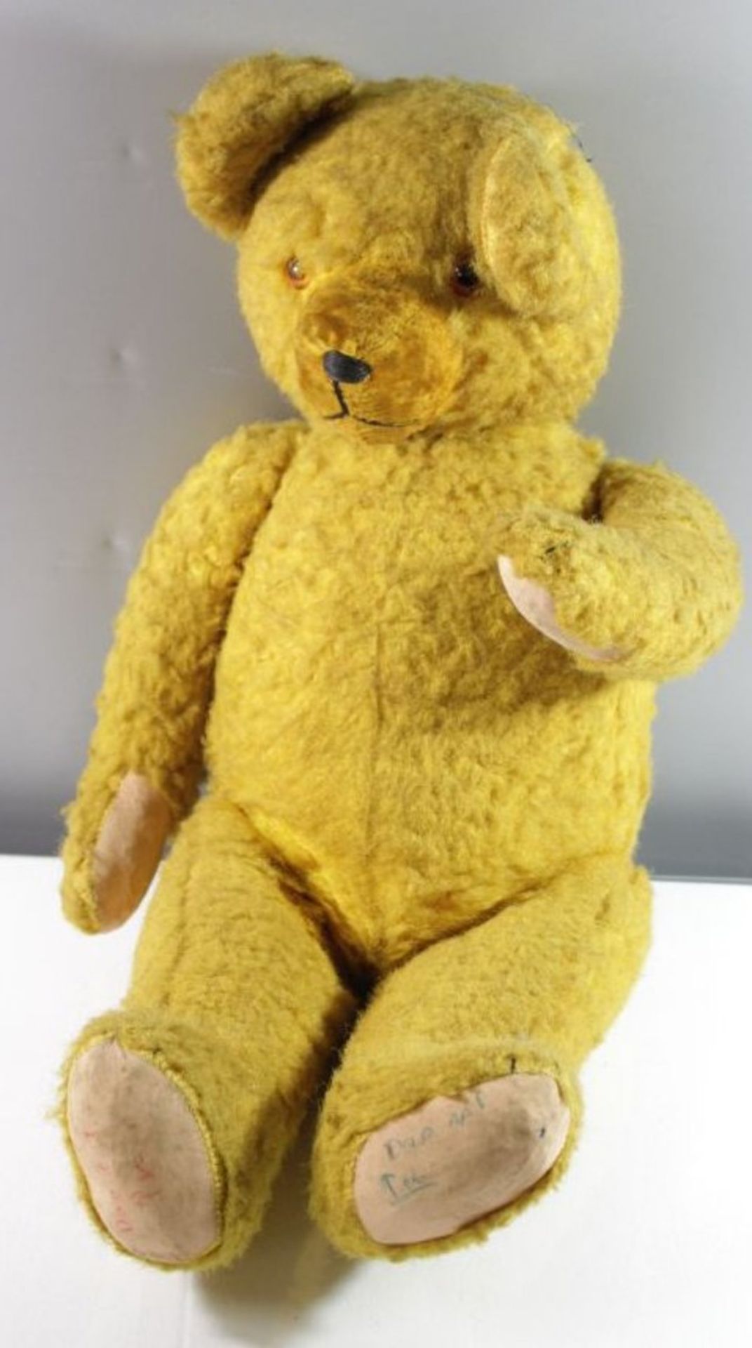 alter Teddy, bespielte Erhaltung, H-40cm.