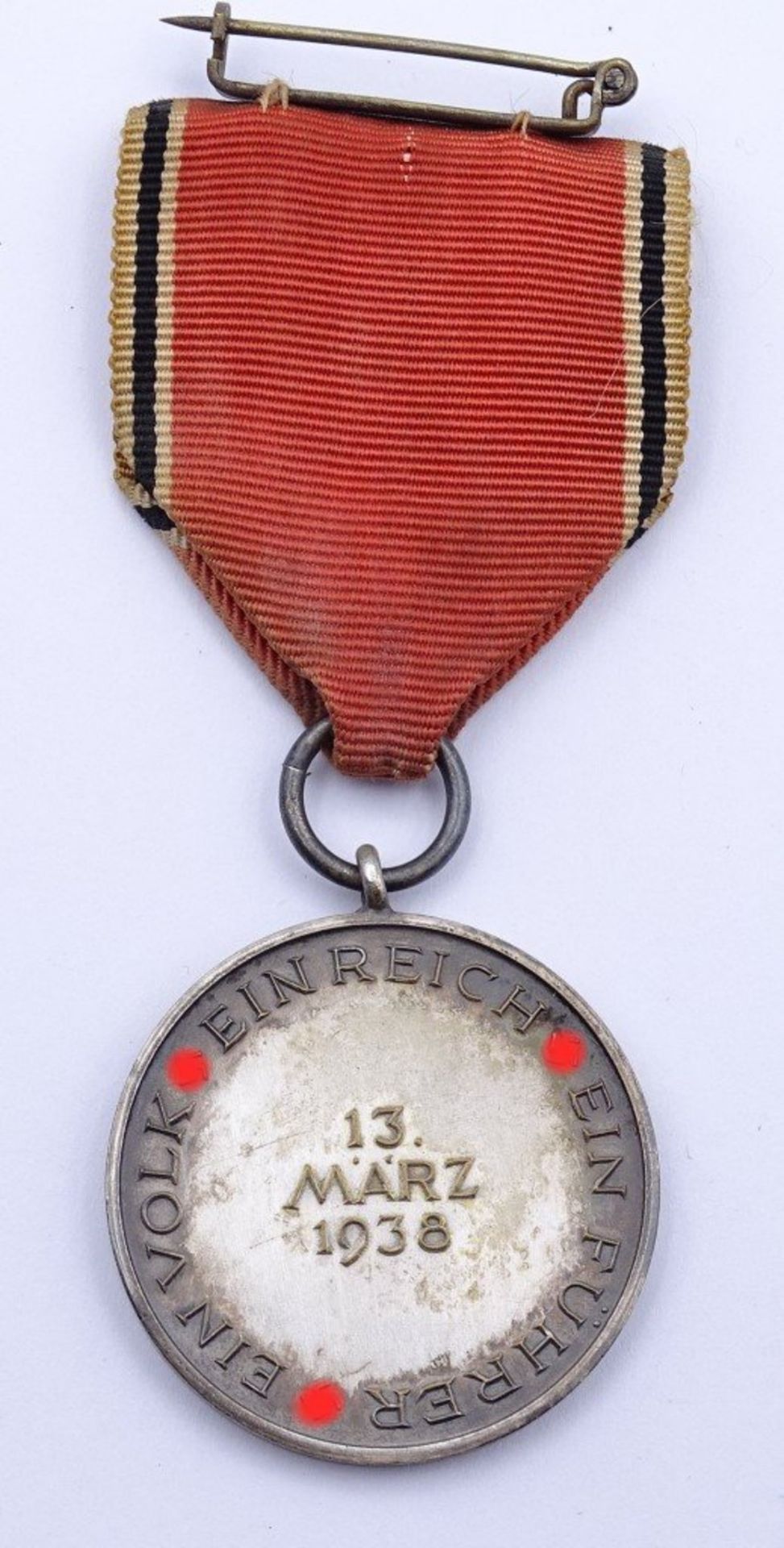 Medaille zur Erinnerung an den 13. März 1938 in Etui - Bild 4 aus 4