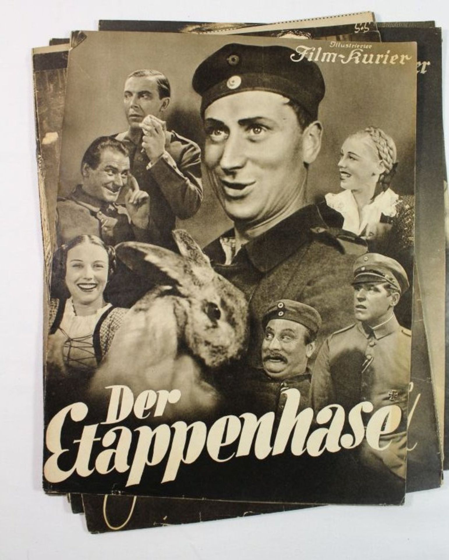 20x div. Ausgaben "Film-Kurier", 30/40er Jahre, teilw. Alters-u. Gebrauchsspuren. - Image 3 of 4