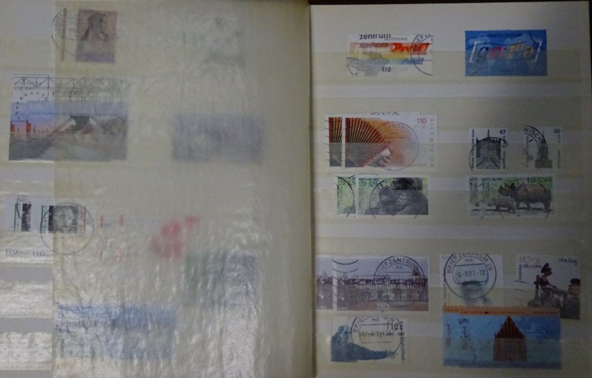 Konvolut Briefmarken Alben + Schachtel,Marken aus aller Welt, (11 Alben,1x Schachtel) - Bild 10 aus 10