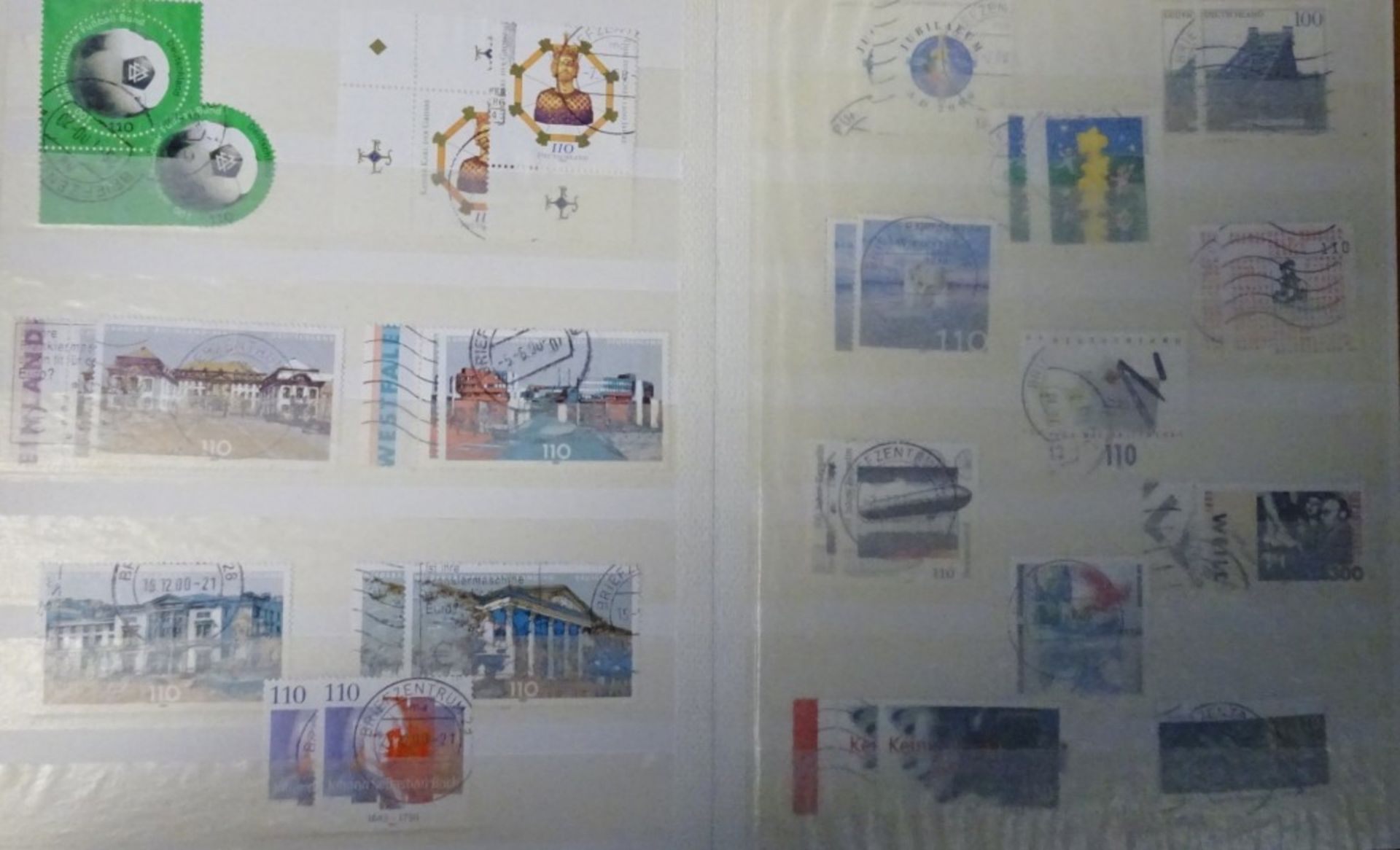 Konvolut Briefmarken Alben + Schachtel,Marken aus aller Welt, (11 Alben,1x Schachtel) - Bild 3 aus 10