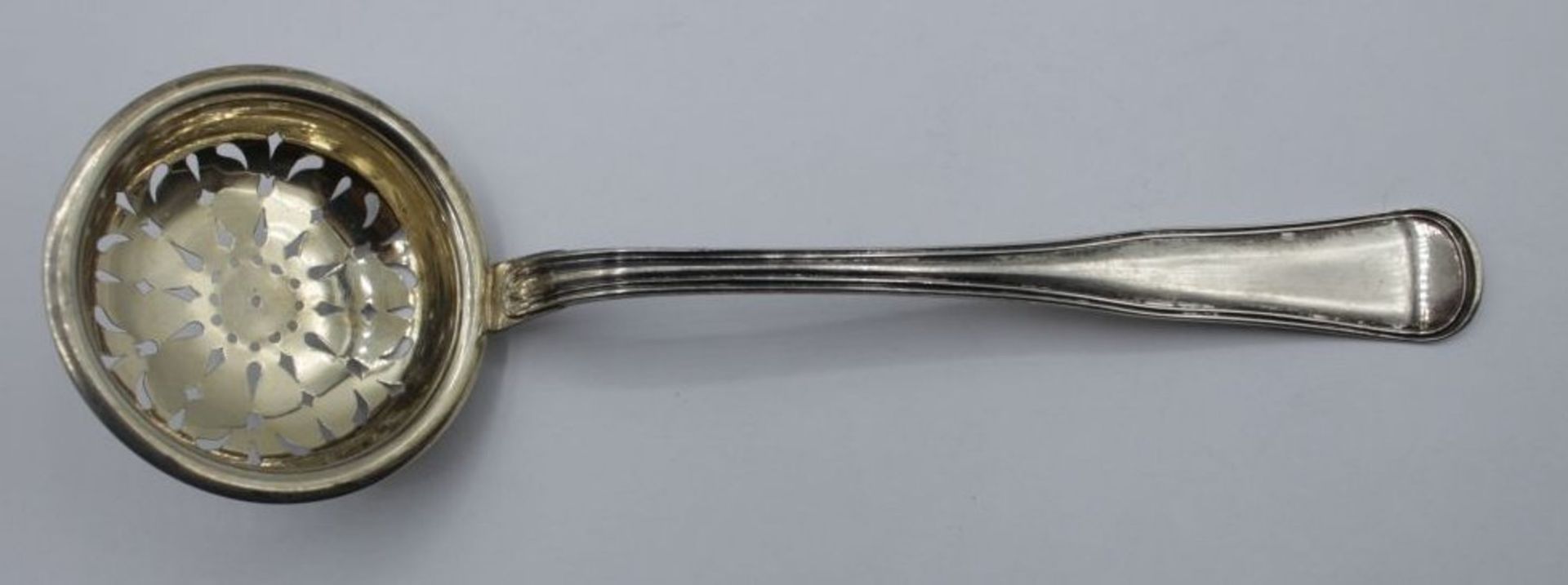 Zuckerkelle, Kopnehagen 1886, 830er Silber, 31gr. L-18cm.