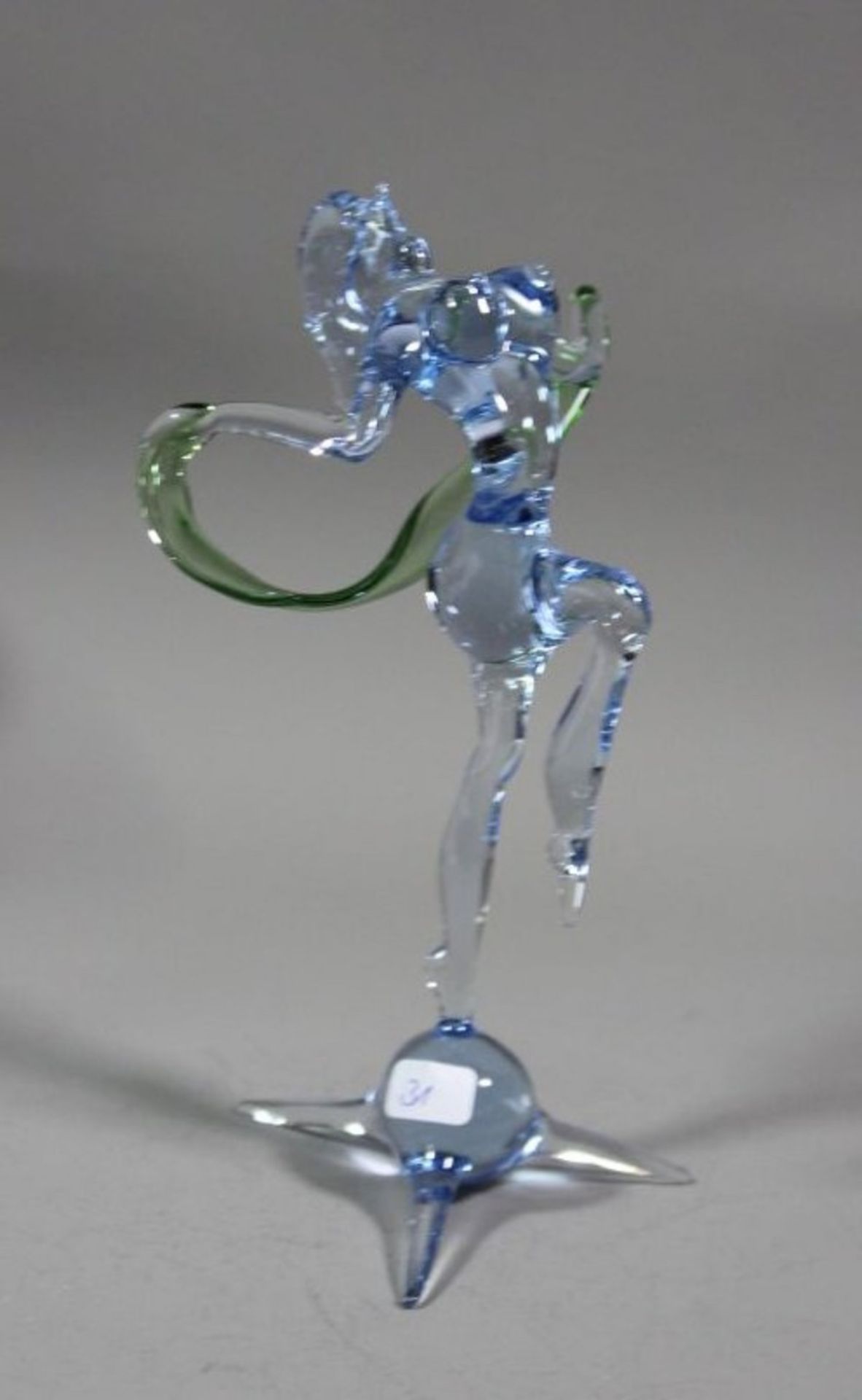 Glasfigur, weibl. Akt, wohl Murano, H-16,5cm. - Image 3 of 3