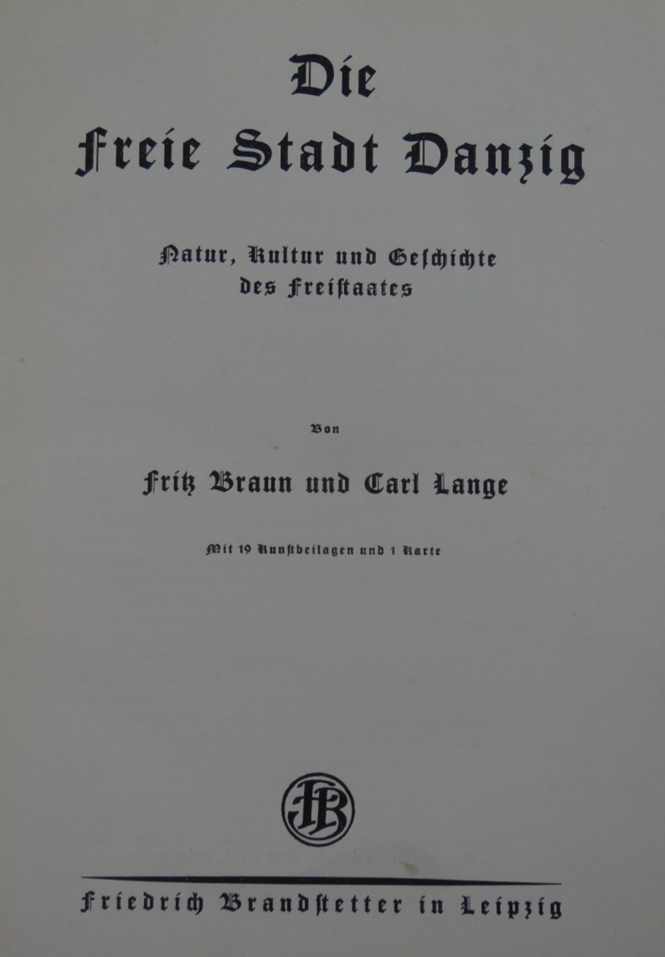 "Die freie Stadt Danzig", Natur,Kultur und Geschichte des Freistaates, - Bild 2 aus 6