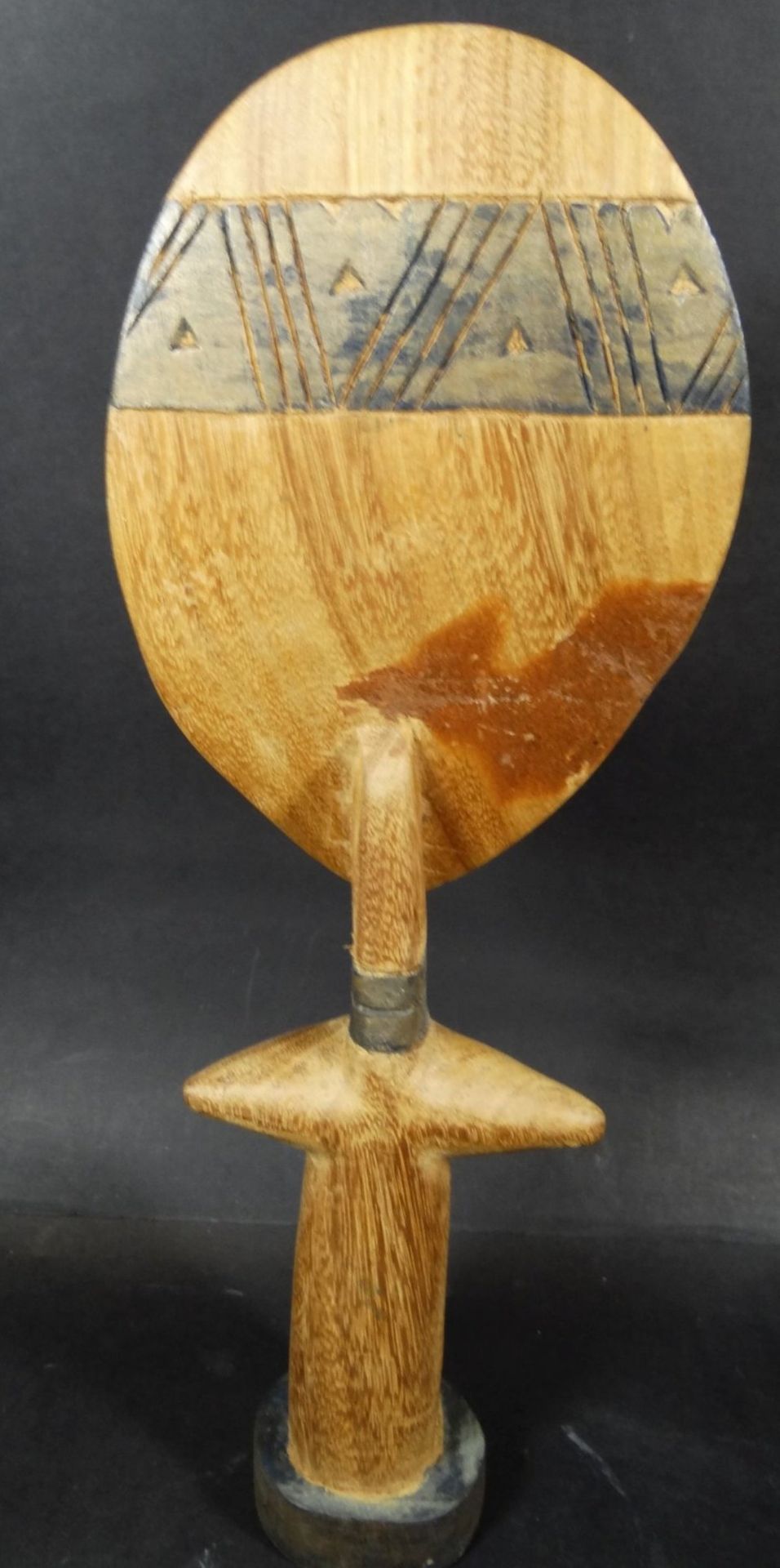 afrikan. Fetisch aus Holz, H-34 cm, D-12 cm - Bild 5 aus 8