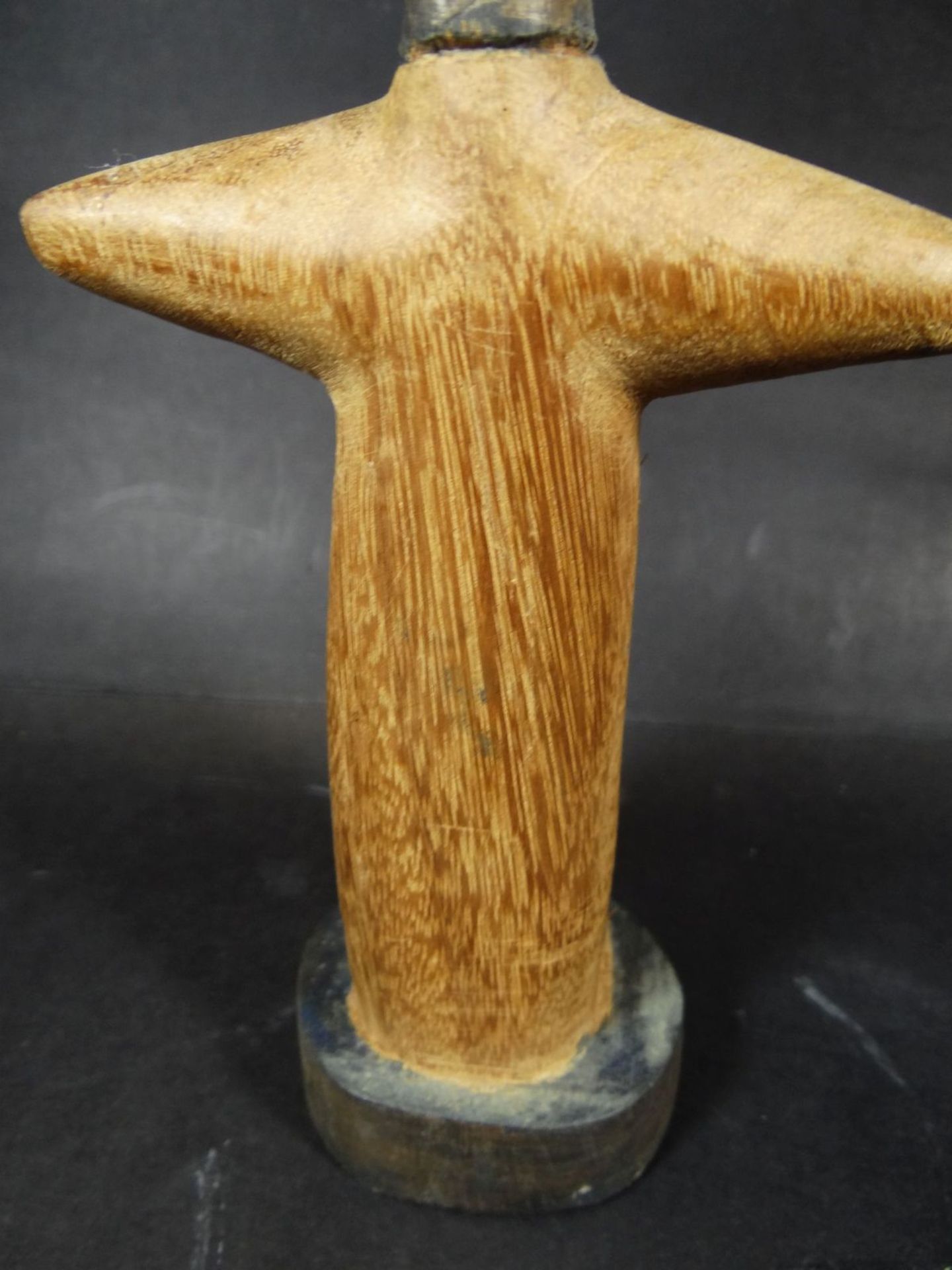 afrikan. Fetisch aus Holz, H-34 cm, D-12 cm - Bild 7 aus 8