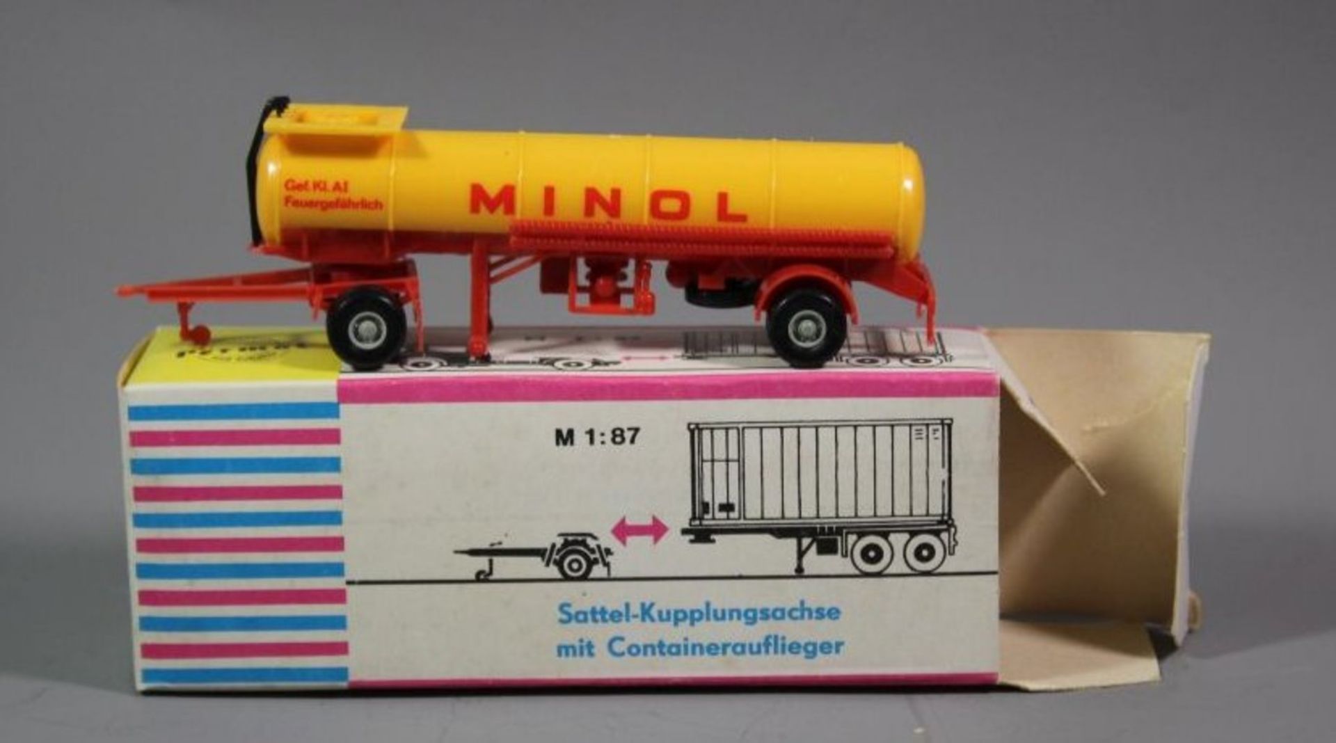 4x Automodelle, Permot, DDR, 1:87, 3x mit orig. Karton - Image 3 of 5