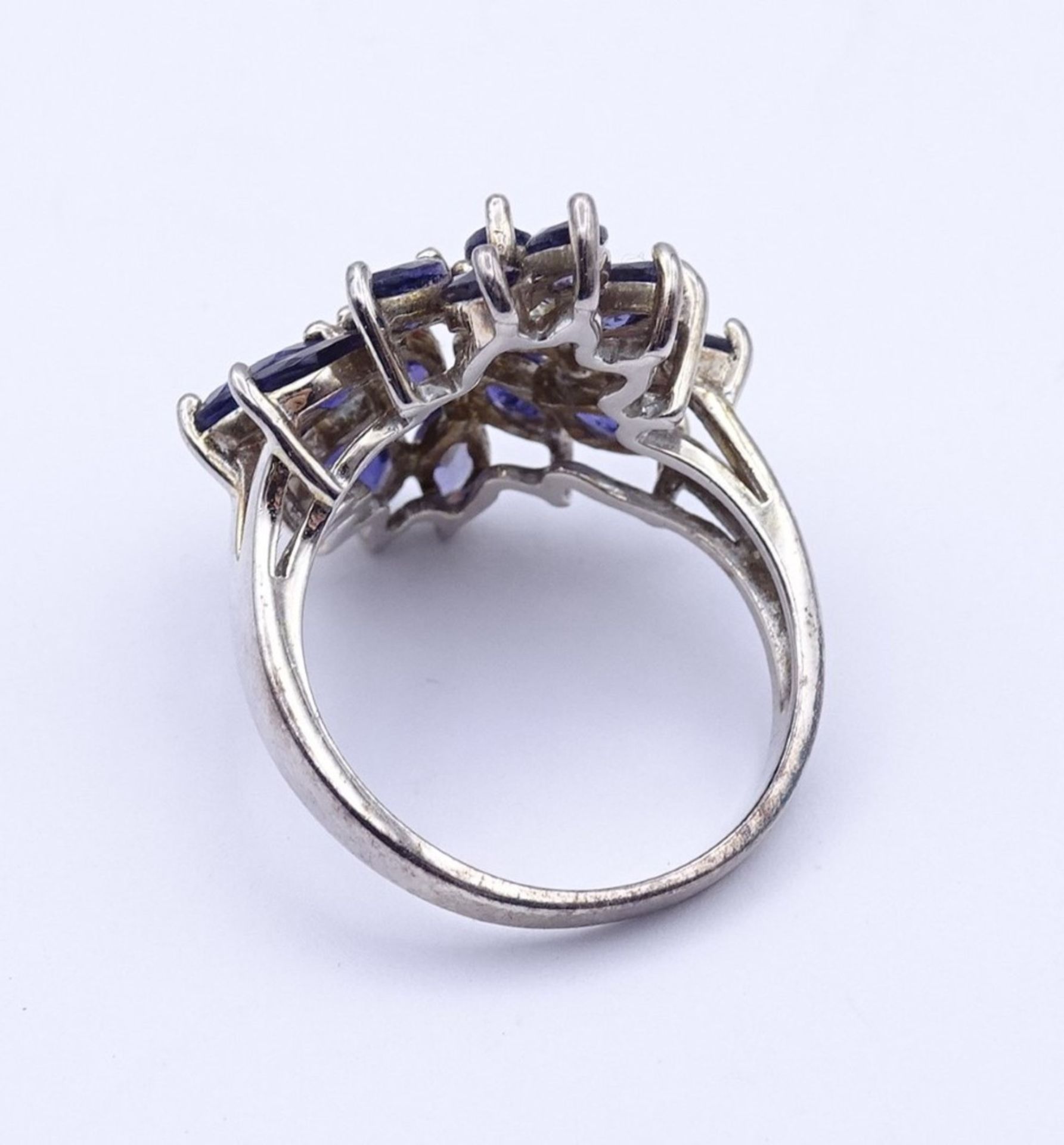 Amethyst Silber Ring 0.925, 5,9gr., RG 60 - Image 3 of 3