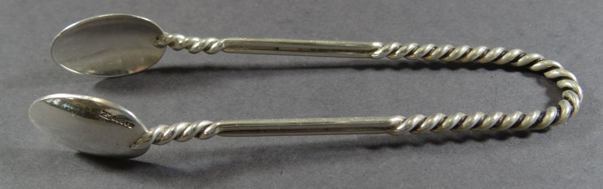 Zuckerzange, Silber-800-, Wilkens, , L-10,5 cm, 18 gr.