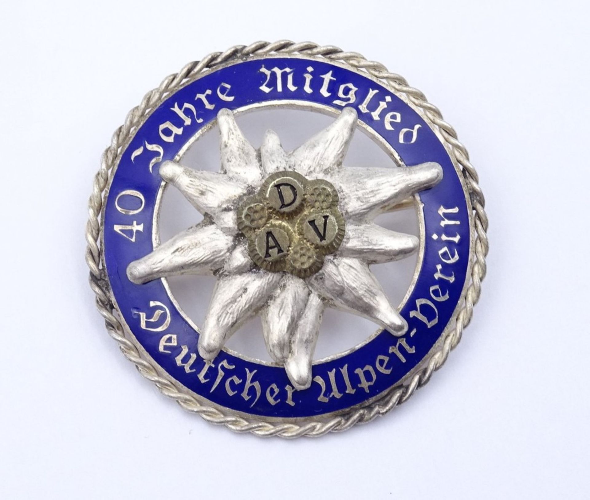 DAV Abzeichen 40 Jahre Mitglied Deutscher Alpen Verein,Hrst.Deschler München - Bild 2 aus 4