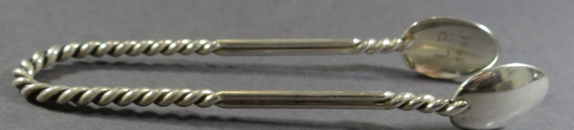 Zuckerzange, Silber-800-, Wilkens, , L-10,5 cm, 18 gr. - Image 3 of 6