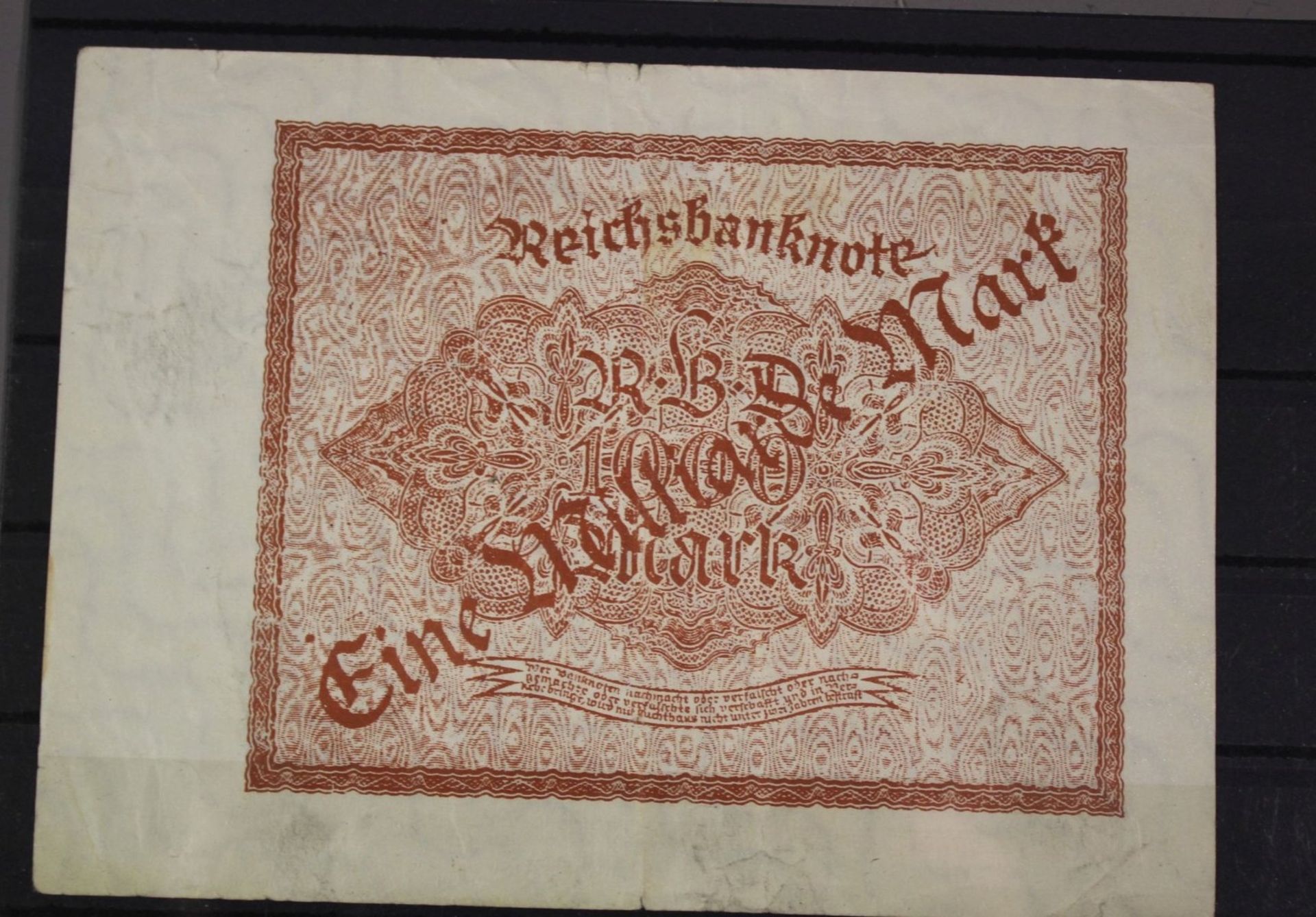 Reichsbanknote 1 Milliarde Mark, Probedruck?.