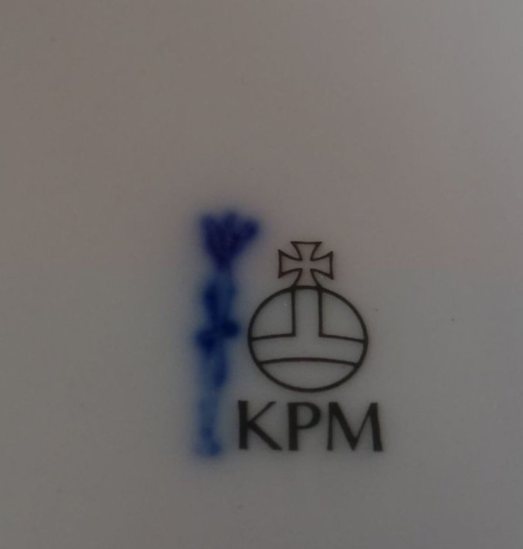 Weihnachtsteller 1979 "KPM" Berlin, 24,5 cm - Image 3 of 3