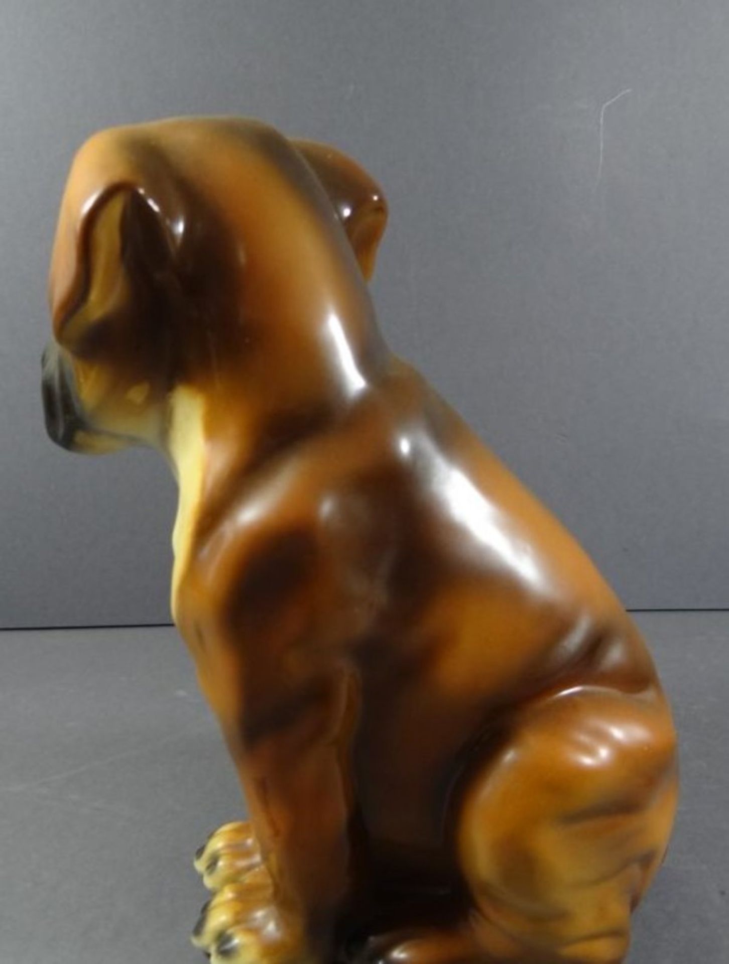 2x junge Hunde, Keramik, H-22 cm - Image 3 of 7