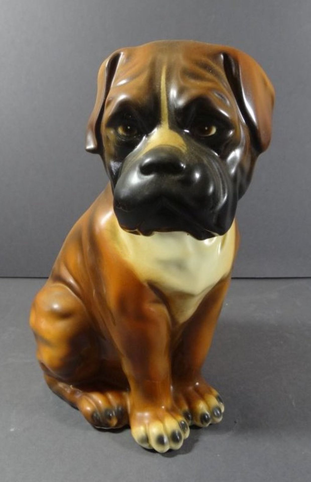 2x junge Hunde, Keramik, H-22 cm - Image 2 of 7
