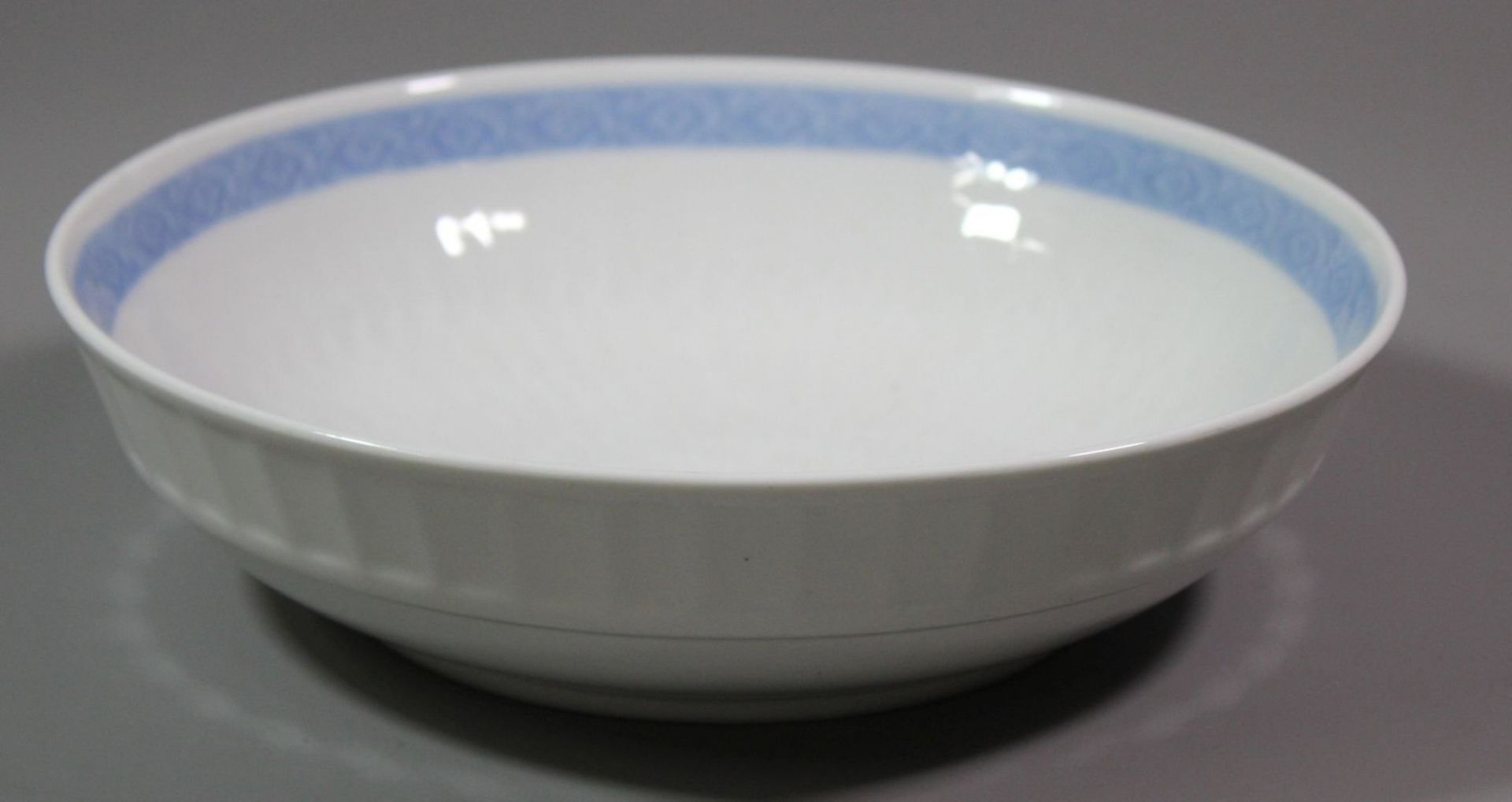 Gemüseschale, Royal Copenhagen, Fächer Blau, H-6cm D-22,5cm. - Image 2 of 4