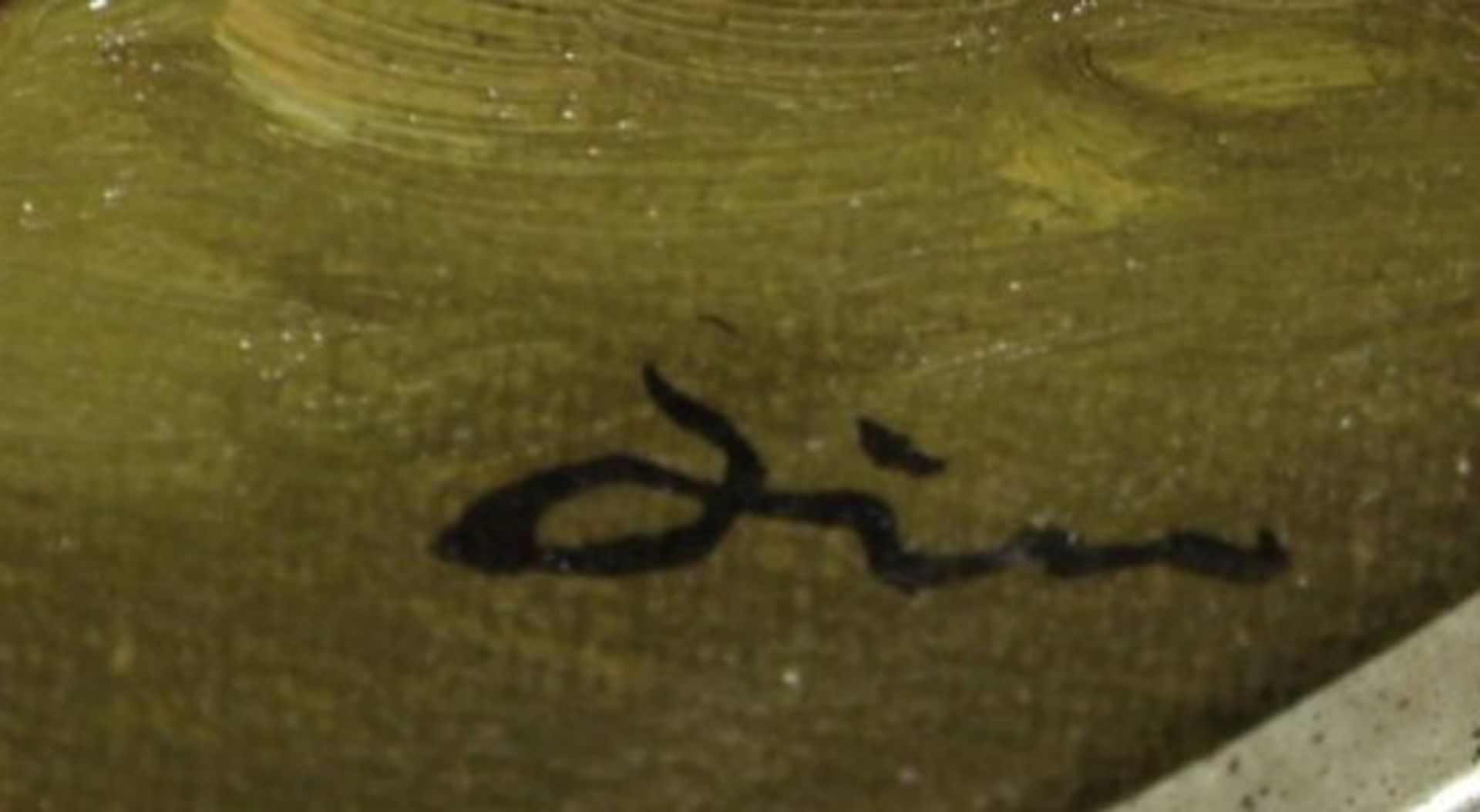 Paar Blumenstilleben, 20. Jhd., signiert, Öl/Hartfaser, oval gerahmt, RG 32 x 26,5cm. - Image 4 of 5
