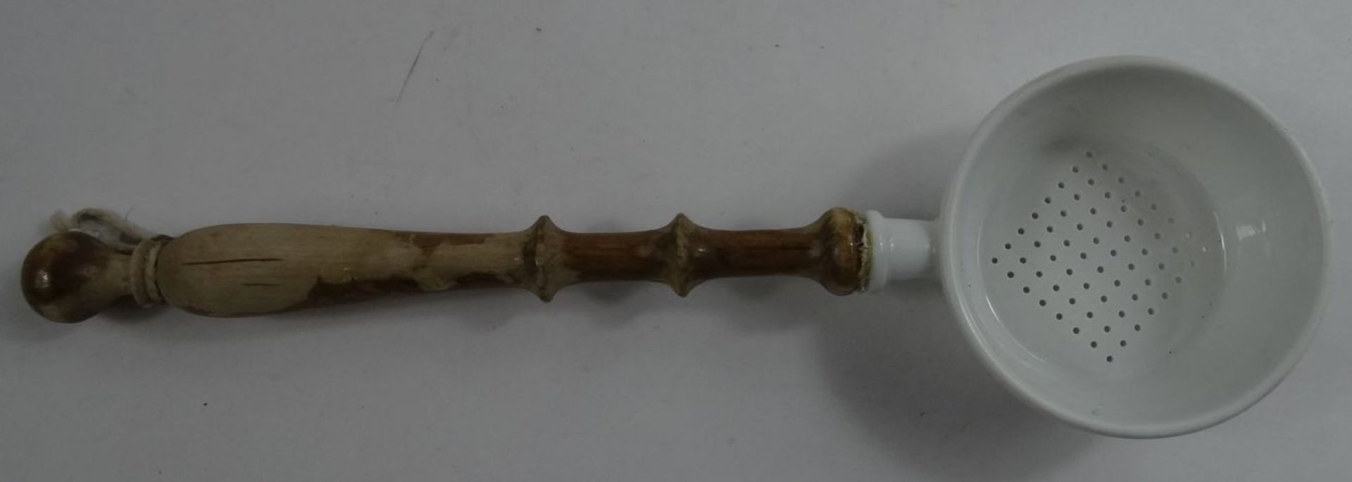 Teesieb mit Holzgriff, D-6,5 cm, L-23 cm
