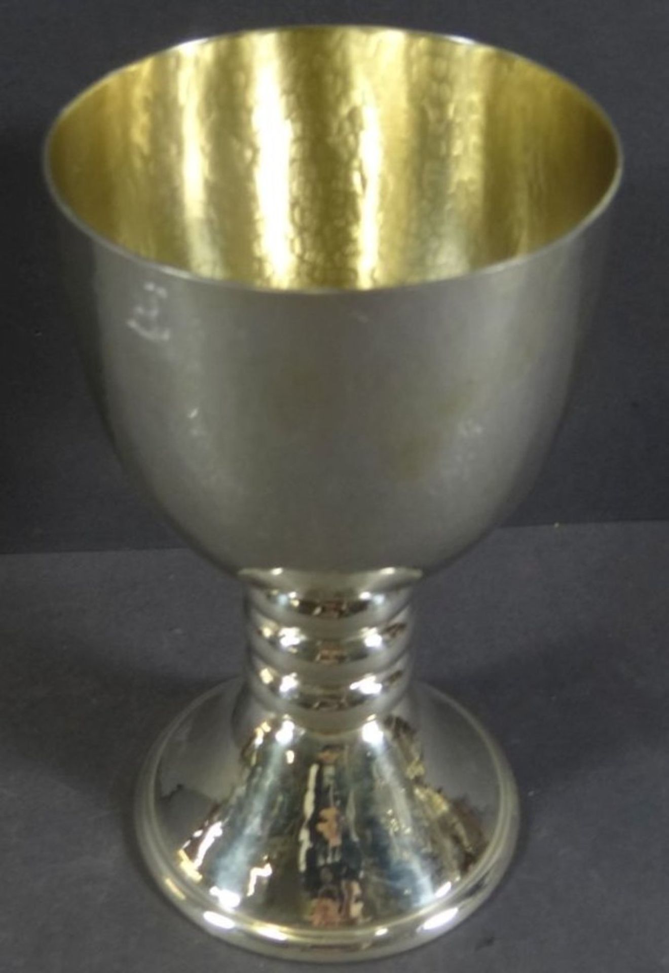 Pokal, Silber-925-, mit Gravur, Schiesspreis, H-14,5 cm, 213 gr. - Image 4 of 7
