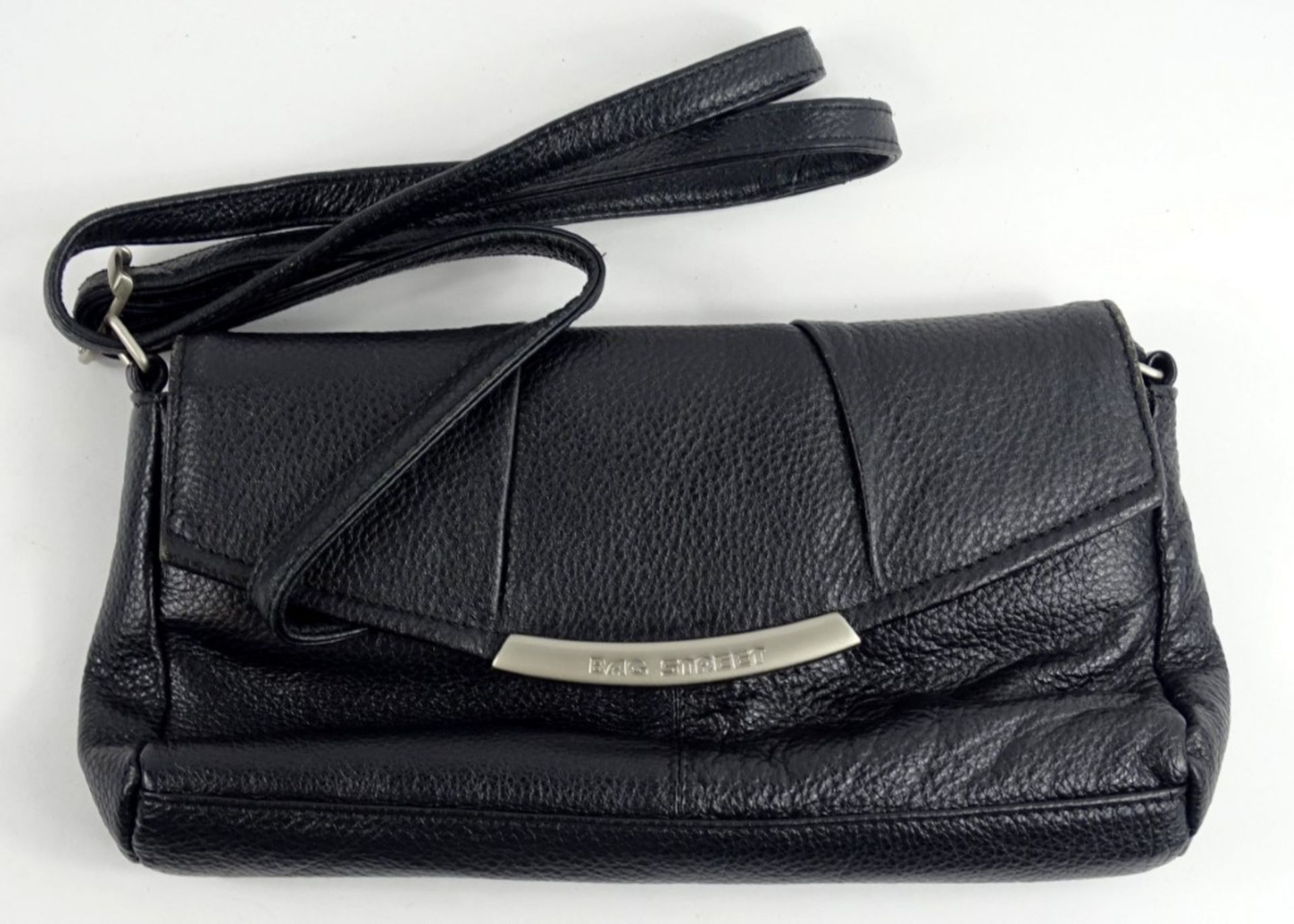 schwarze Damen Handtasche "Bag Street",  26 x 14 cm