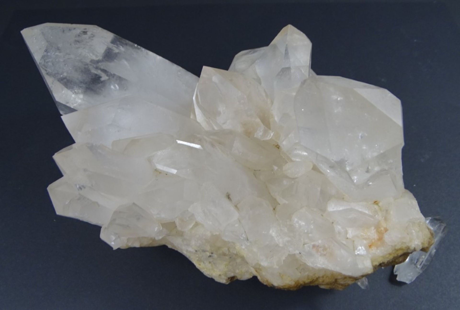 Bergkristall-Druse, Schweiz, ca. 23x14x17 cm, ein Stück lose - Image 2 of 6