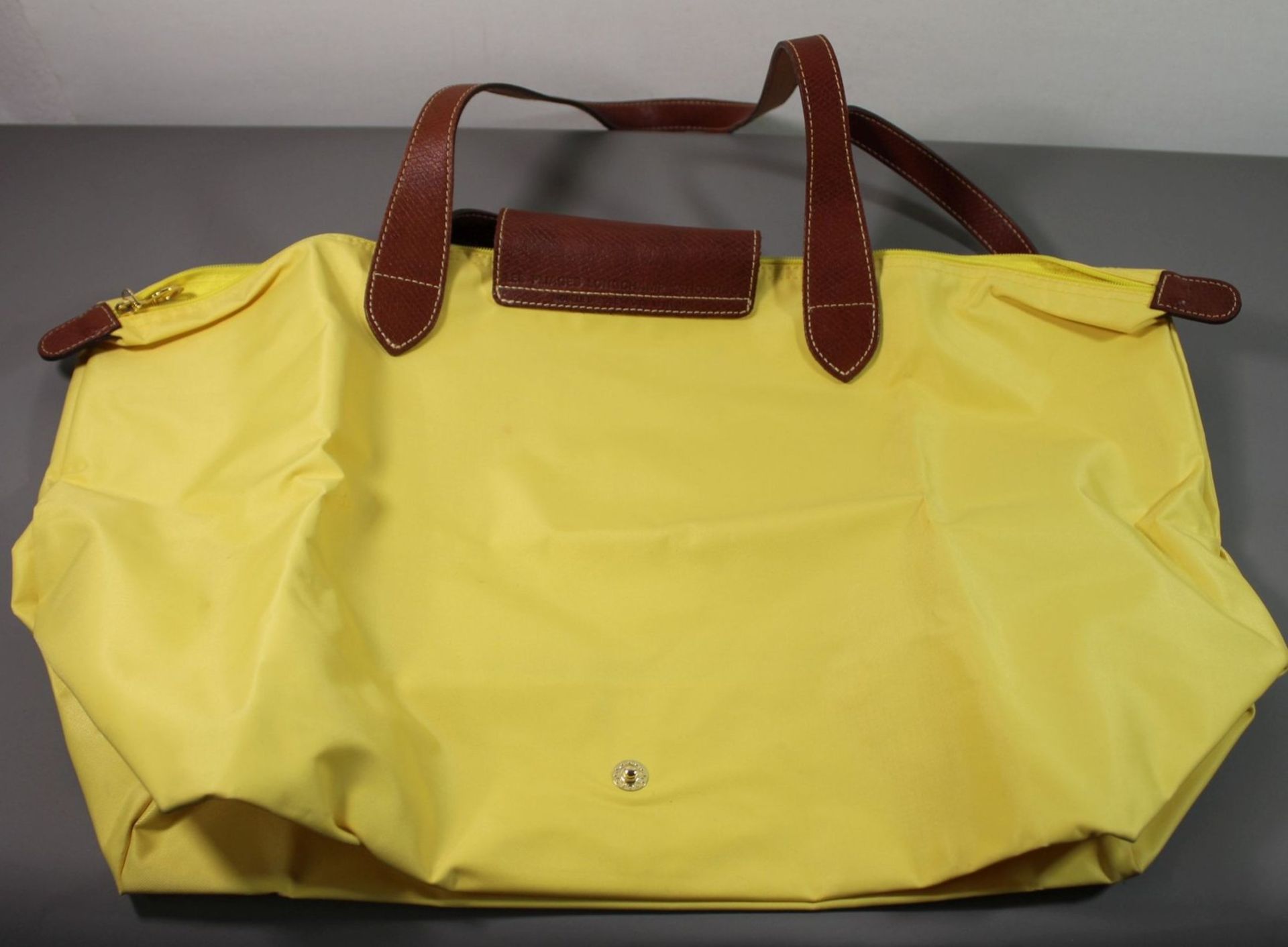 Longchamp "Le Pliage", Shoppingbag, neuwertig, wohl Gr. XL - Bild 4 aus 7