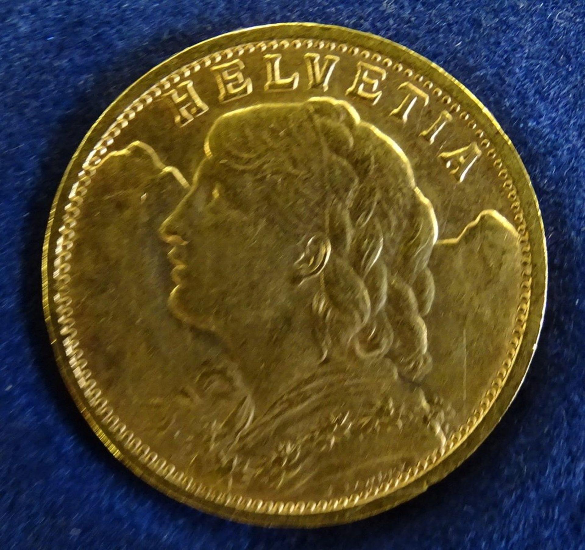 20 Gold-Franken -900-, 1905, Vreneli, ca 6,45 gr., D-21 mm - Image 2 of 2