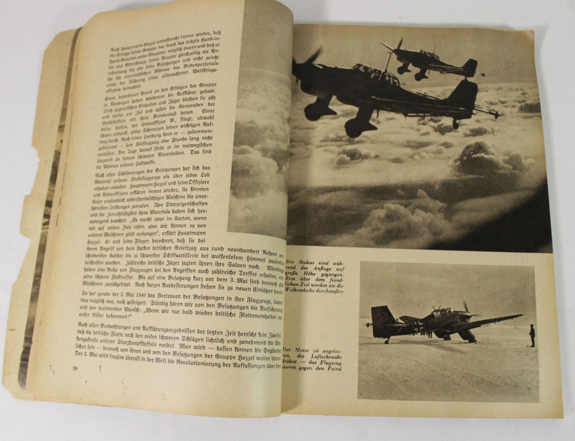 Stoß in Englands Flanke - Die deutsche Luftwaffe in England, 1941, Paperback, Alters-u. - Image 2 of 3