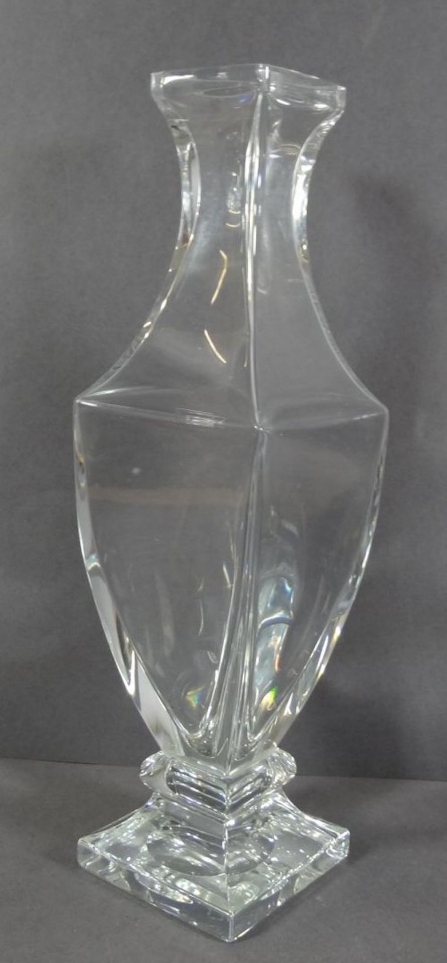 Vase auf Stand "Sevres-France", H-25 cm - Bild 2 aus 6