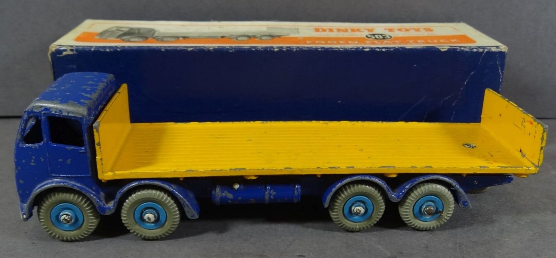 Dinky Toys 503 Foden Flat Truck in OVP, bespielte Erhaltung - Image 2 of 6