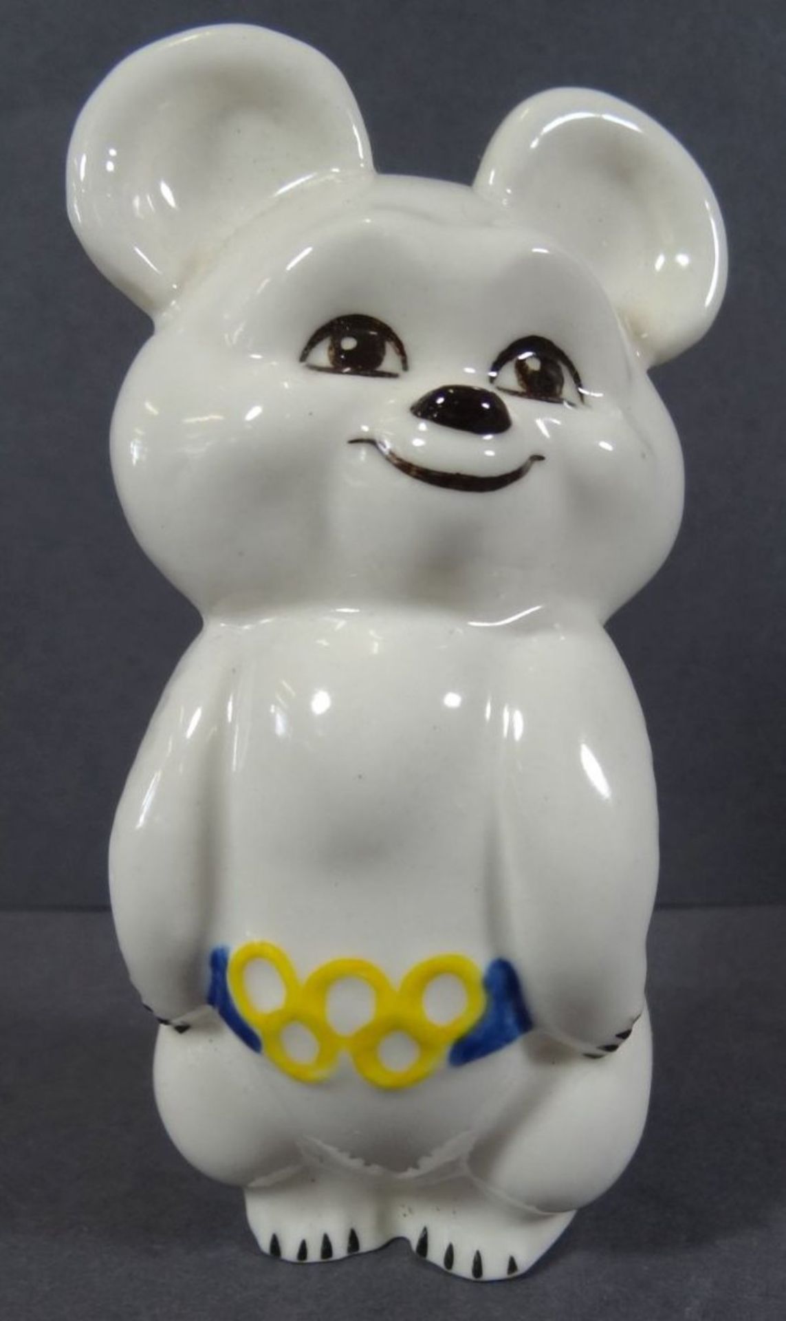 3x Olympia Maskottchen, Moskau, 1980, H-10 cm - Image 3 of 7