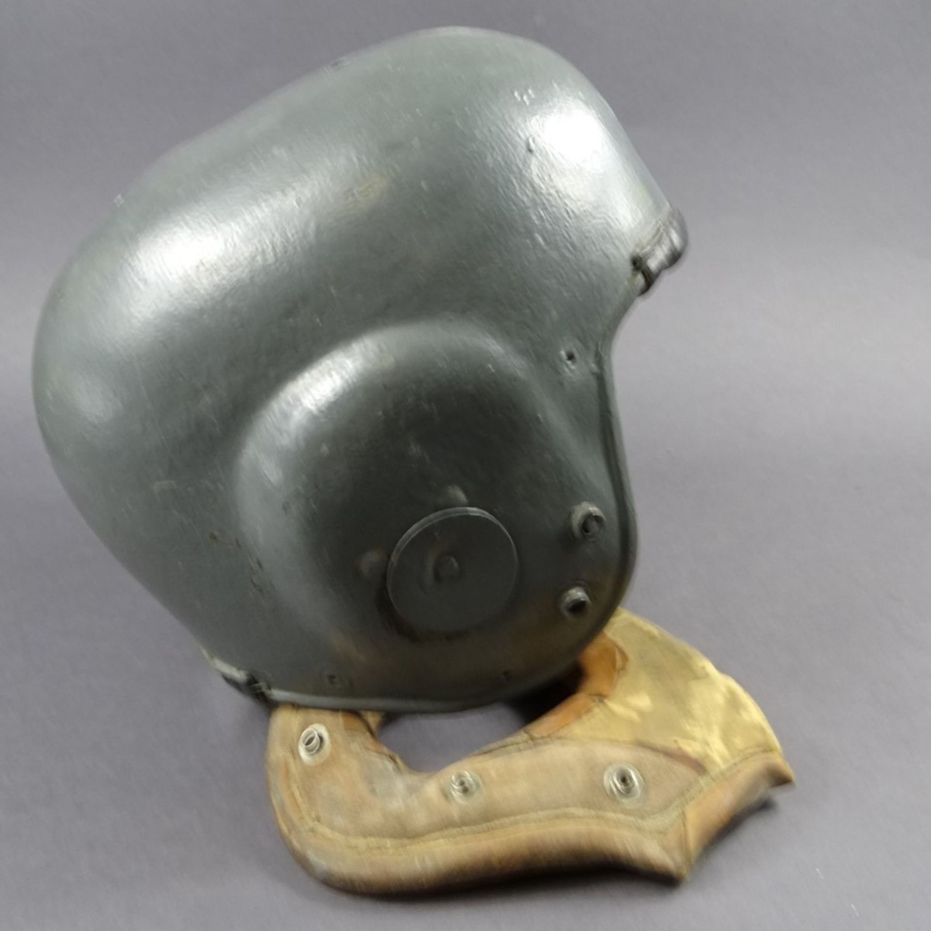 US-Panzerfahrerhelm, 1950, normale Altersspuren vorhanden - Image 4 of 7