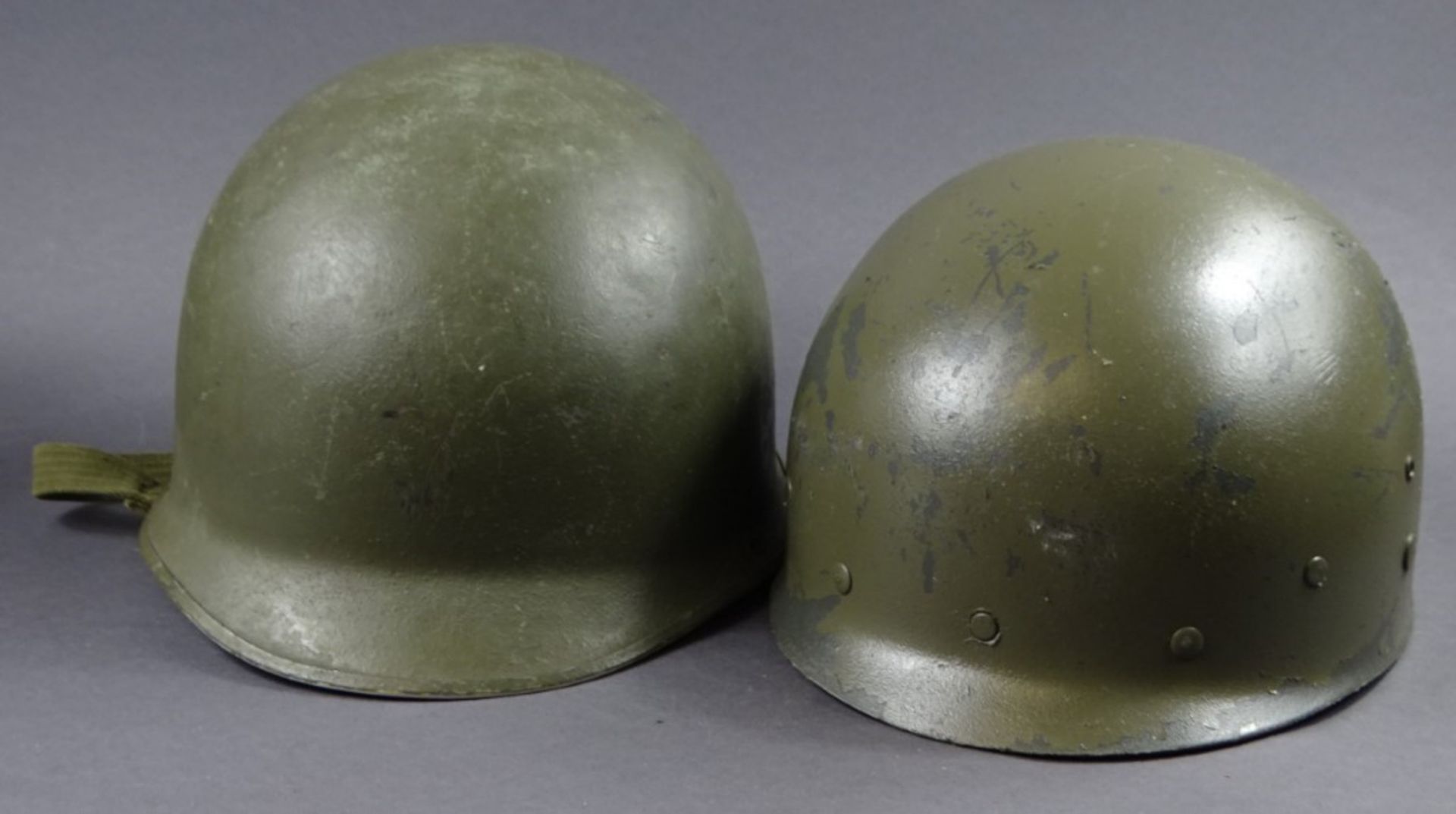 Stahlhelm, USA 1950, normale Altersspuren, intakt - Image 3 of 5