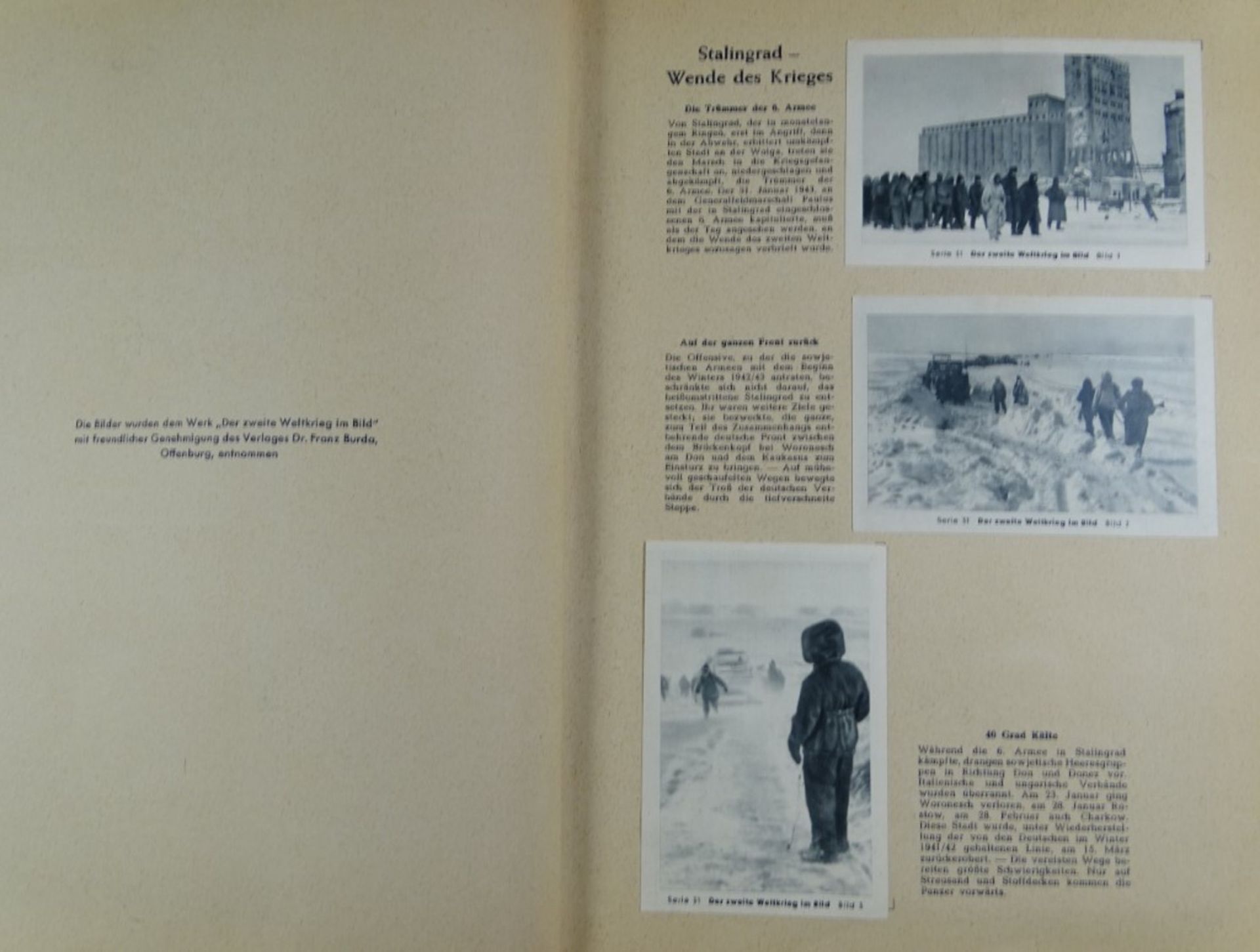 2 Sammelalben, Der Zweite Weltkrieg im Bild, Eilebrecht Cigaretten-Fabriken A.G., Baden-Baden, - Bild 5 aus 9