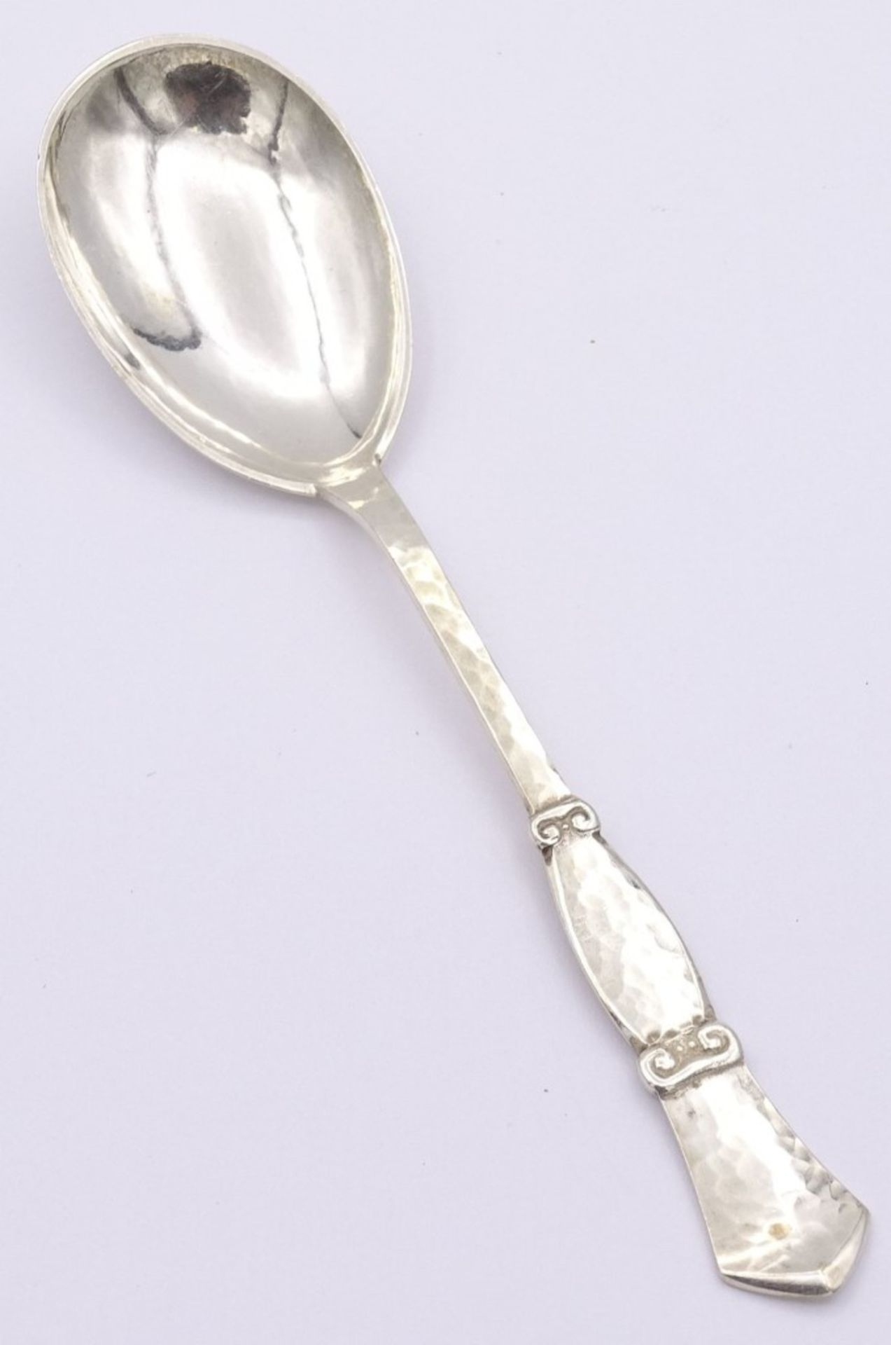 Sahnelöffel,Silber,Copenhagen, 1922, L- 14,5cm, 20,3g.