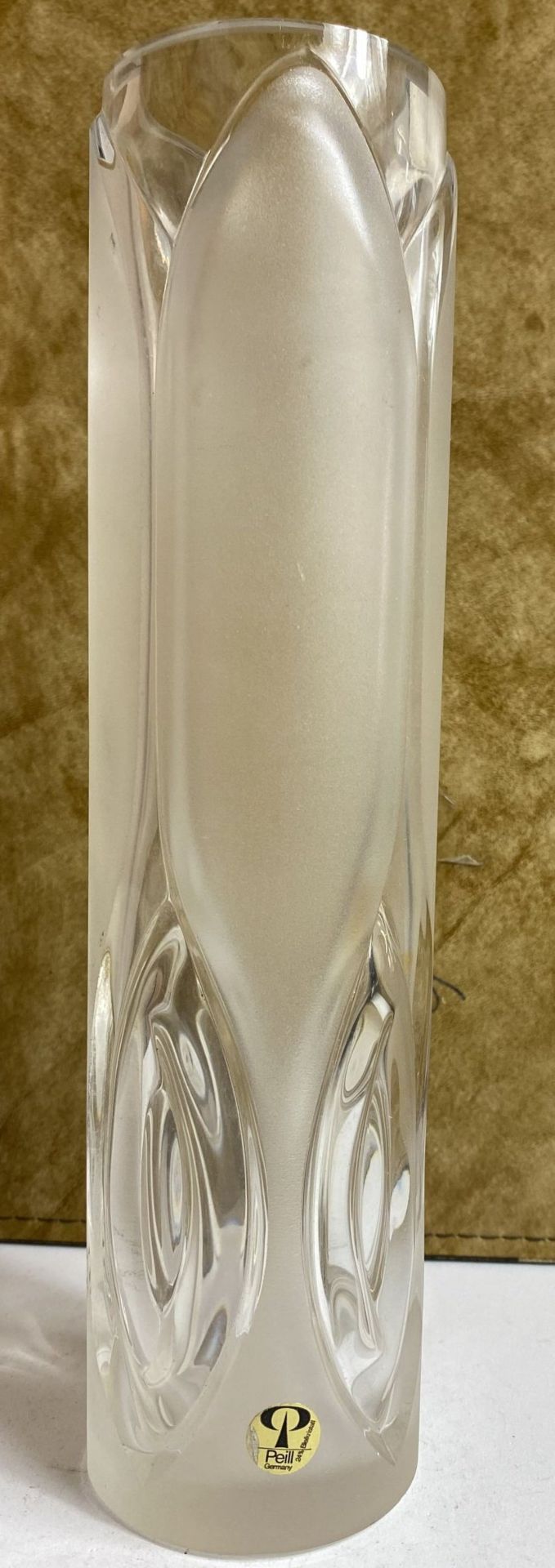 Kunstglasvase "Peill", H-25 cm, D-6 cm - Bild 4 aus 6