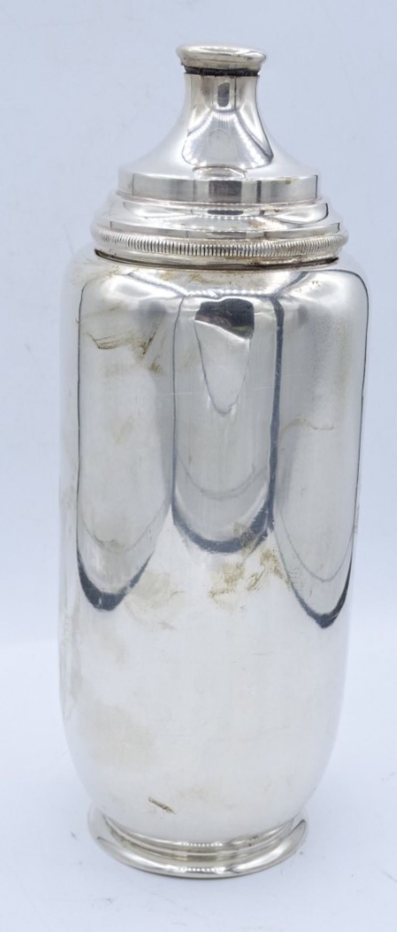 Bar Shaker ,Copenhagen,Silber 0.830 (Drei Türme),1933, 360 g., H- 23 cmeine Delle und - Bild 2 aus 4