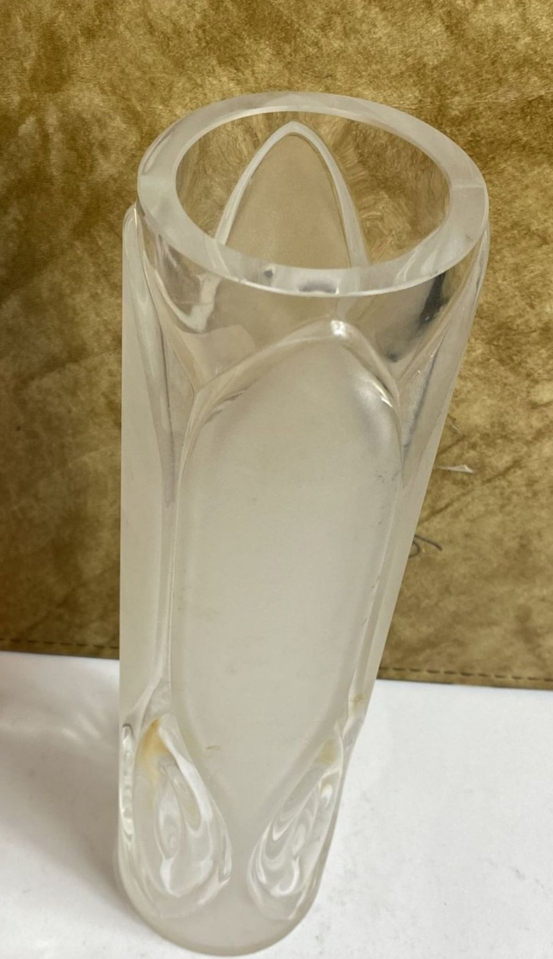 Kunstglasvase "Peill", H-25 cm, D-6 cm - Bild 2 aus 6