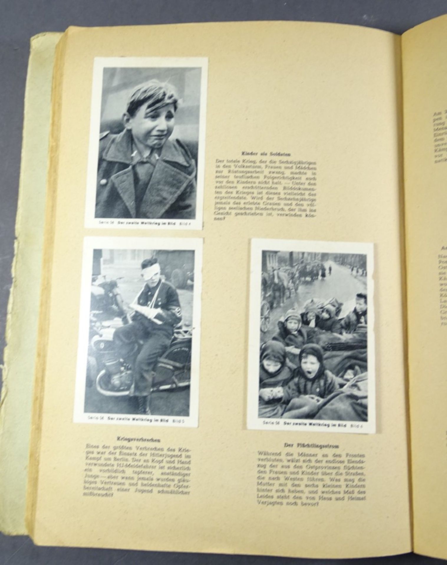 2 Sammelalben, Der Zweite Weltkrieg im Bild, Eilebrecht Cigaretten-Fabriken A.G., Baden-Baden, - Bild 7 aus 9