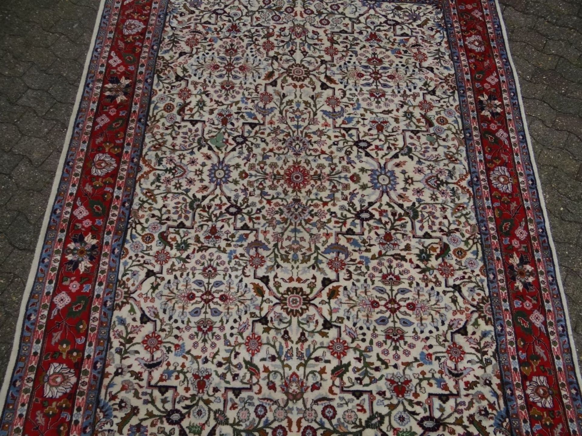 gr. Orient-Teppich, 340x250 cm, sehr gut erhalten - Bild 5 aus 9