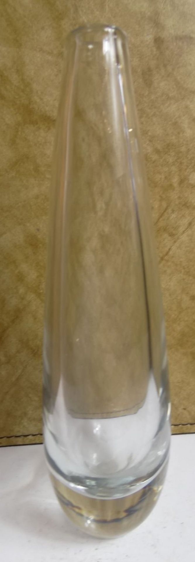hohe Kunstglasvase "Kosta", H-24 cm - Bild 4 aus 9