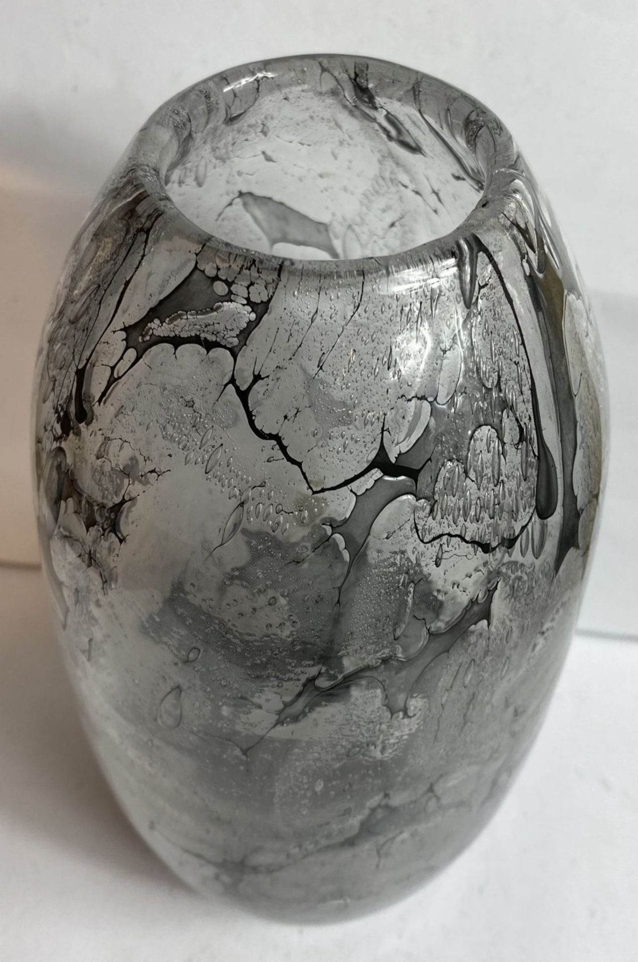 Kunstglasvase, "Peill" marmoriert, H-22 cm - Bild 2 aus 7