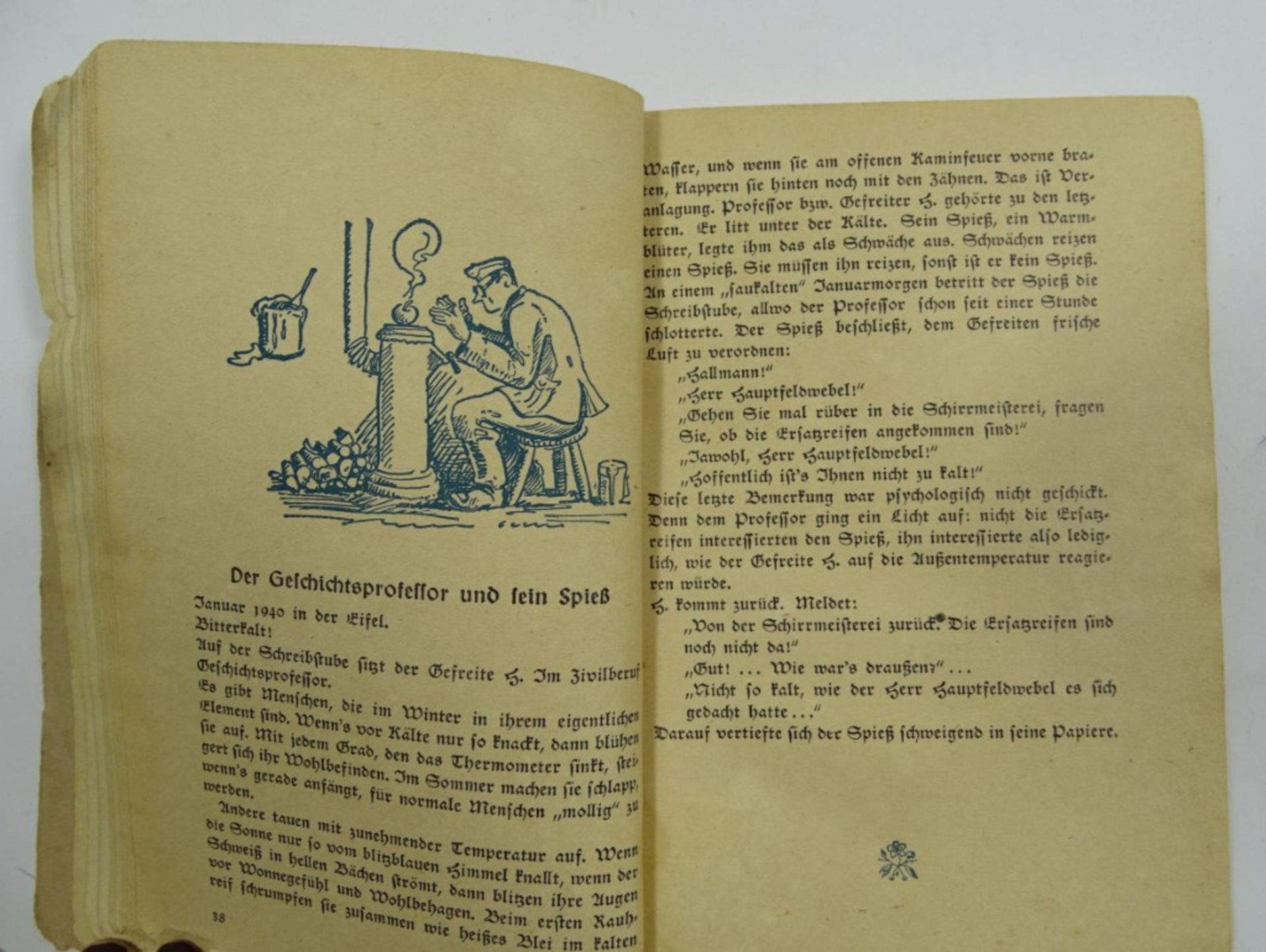 Konvolut Literatur 3. Reich, Bücher und Zeitungsausschnitte, mit Altersspuren - Bild 6 aus 10