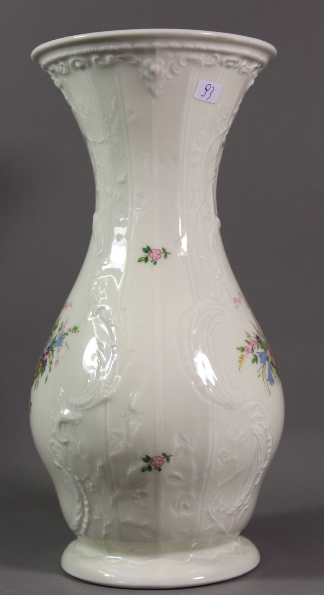 Vase, Rosenthal, Blumenkorb, H-23cm. - Bild 2 aus 4