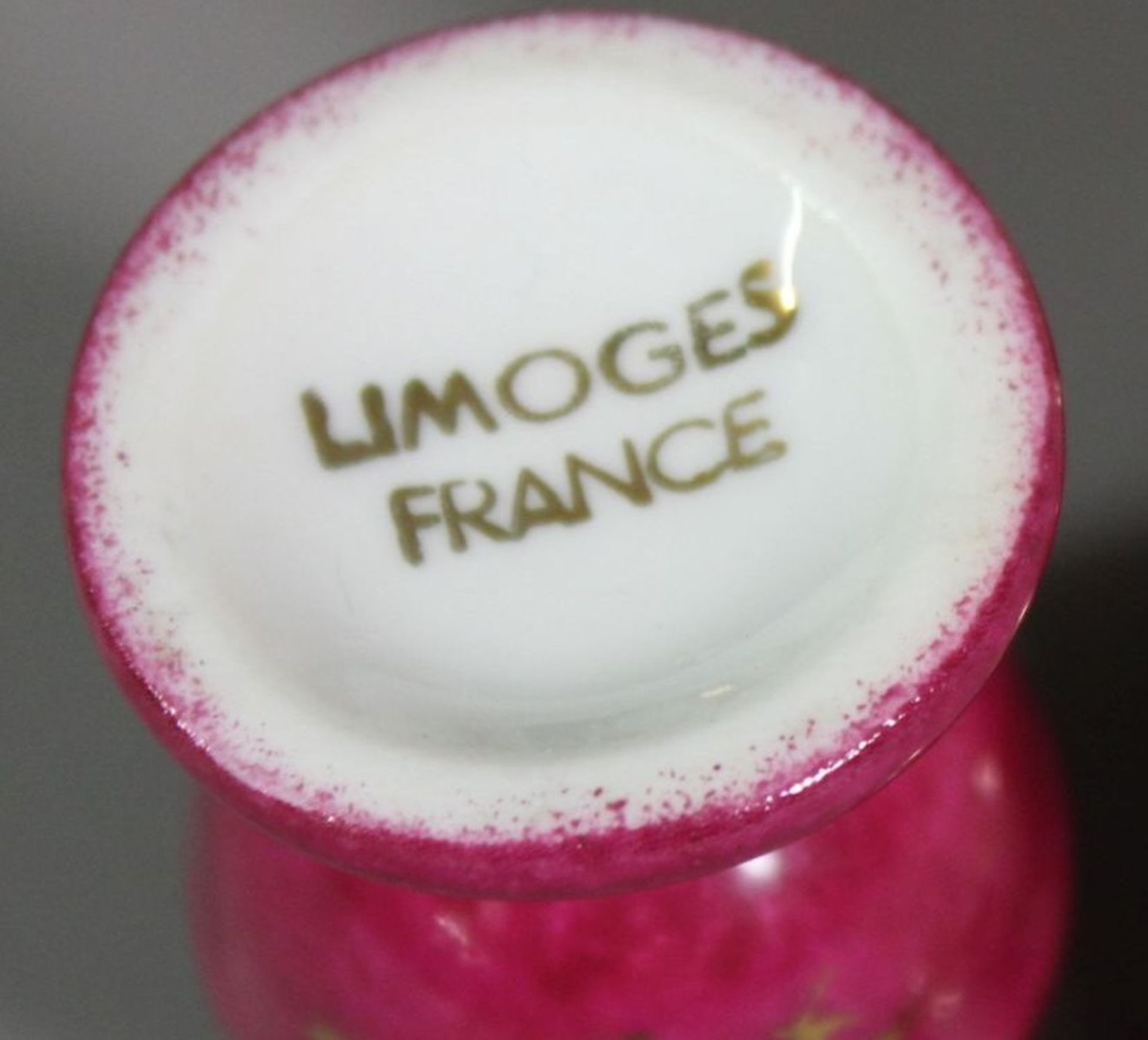 6x Limoges-Miniaturen, galante Szenerien, ca. H-8cm. - Image 3 of 3