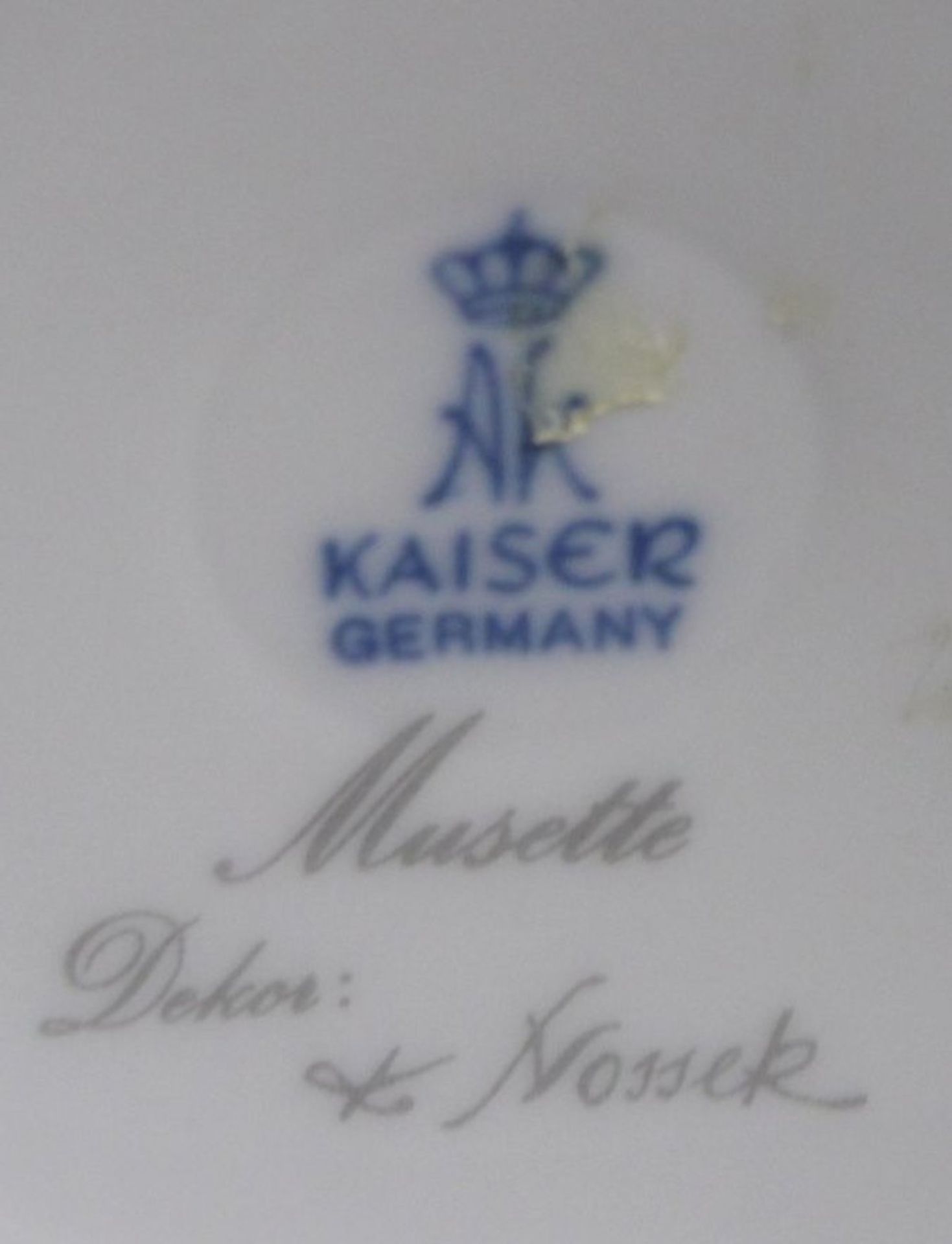 Vase, Kaiser, Musette, Design Nossek, H-15cm. - Image 3 of 3